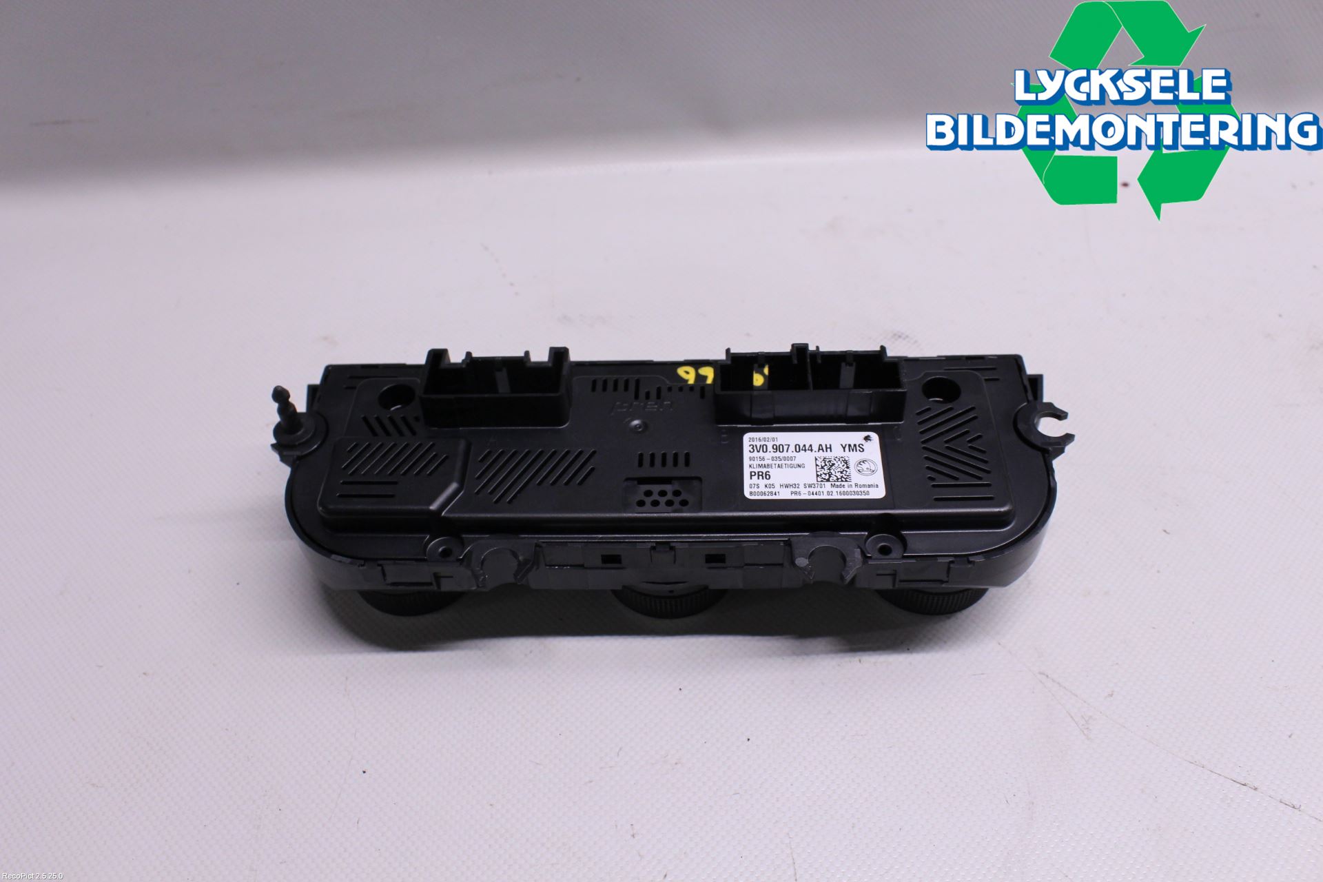 Skoda SUPERB 16-24 Ac Styrenhet Ac Manöveren