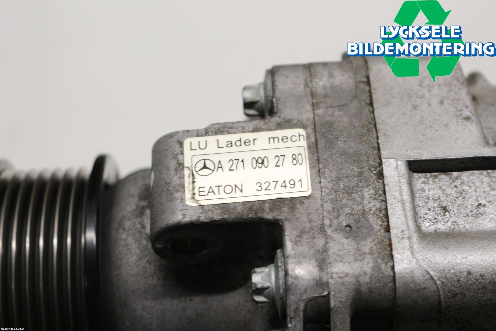 Mercedes-Benz MB C-KLASS (W204) 07-15 Kompressor Remdriven