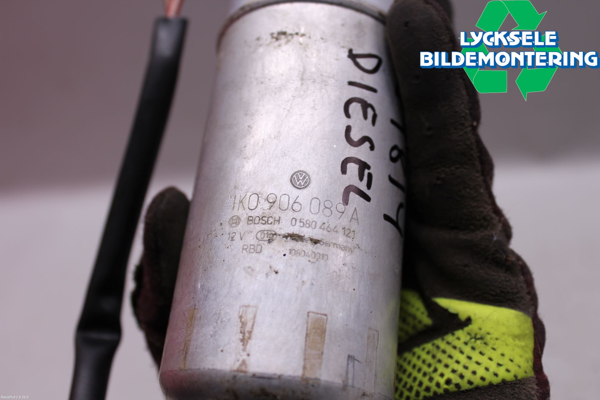 Volkswagen VW TRANSP/CARAVELLE (T5) 04-15 Bränslepump El