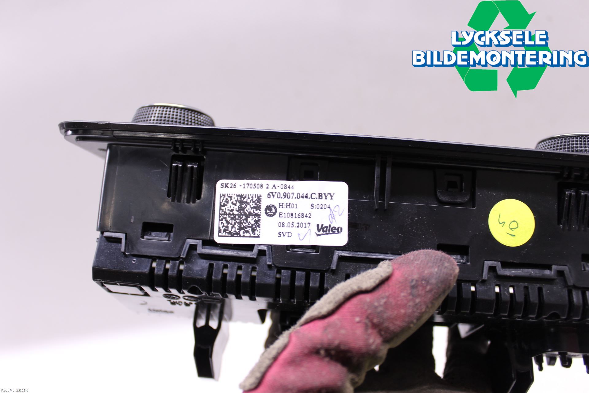 Skoda FABIA 15-21 Ac Styrenhet Ac Manöveren