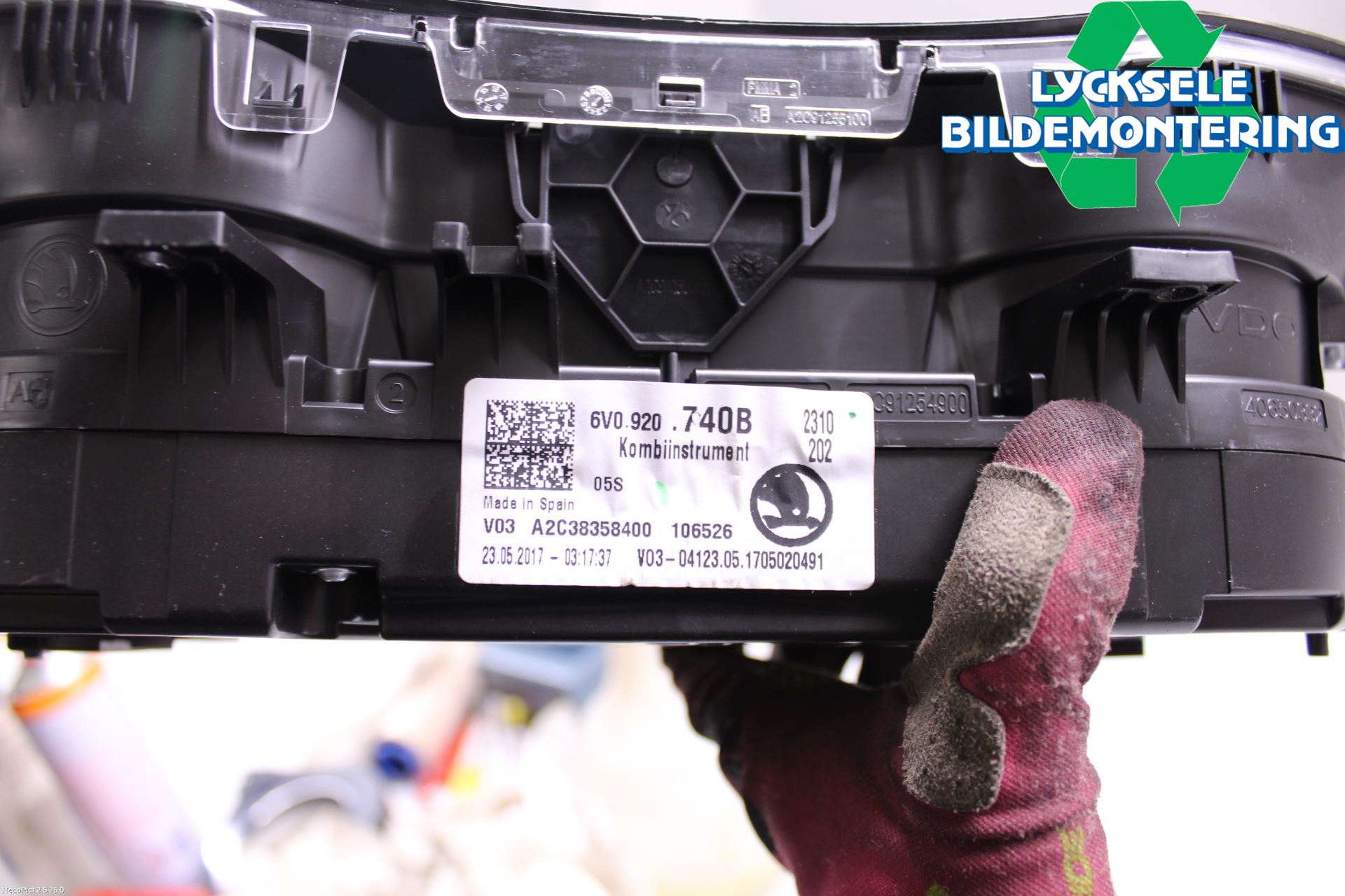 Skoda FABIA 15-21 Instrument Komb