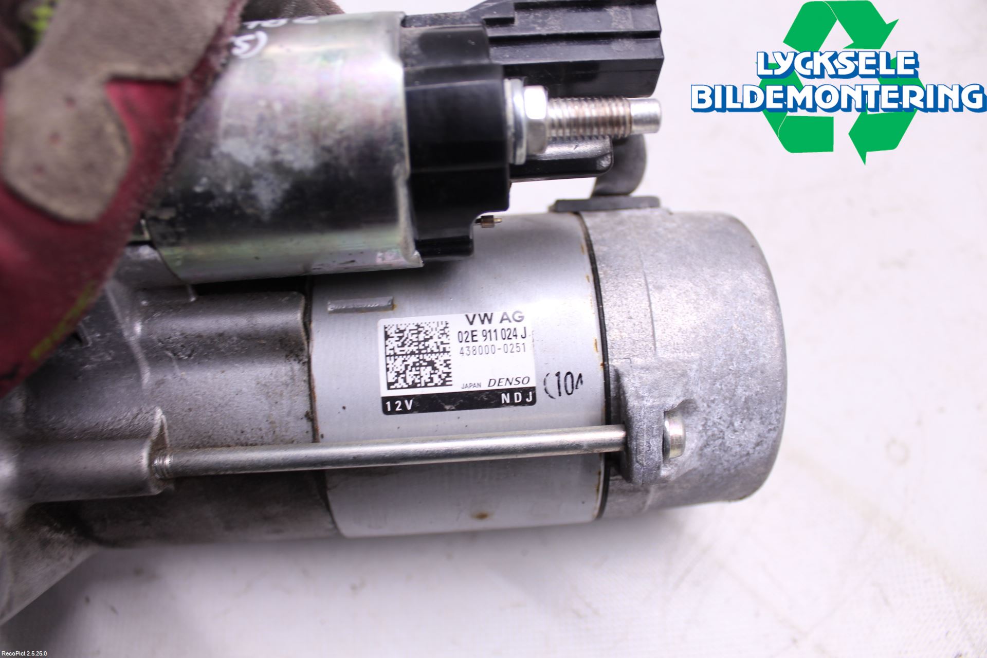 Volkswagen VW PASSAT 15-19 Startmotor Diesel