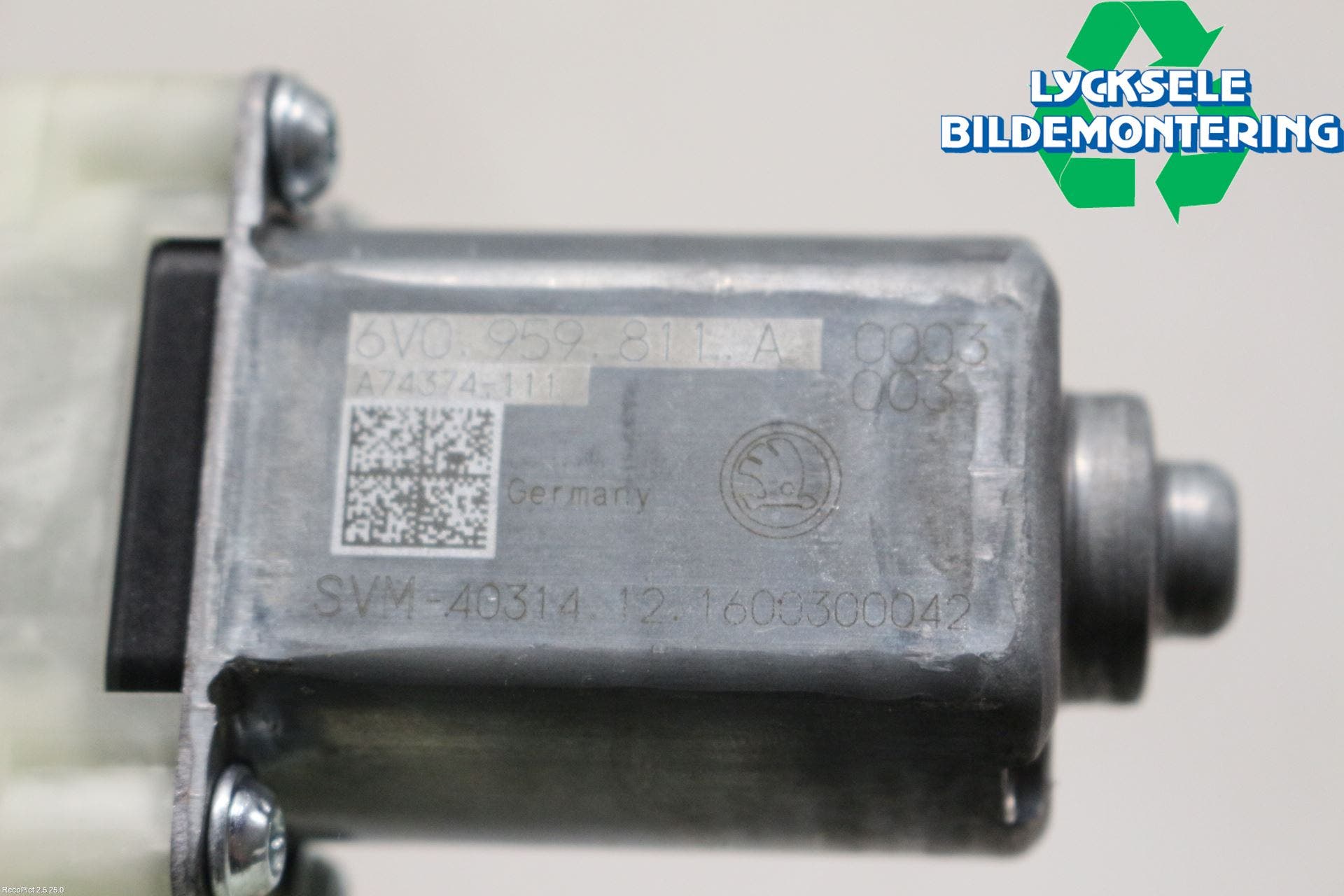 Skoda FABIA 15-21 Fönsterhissmotor