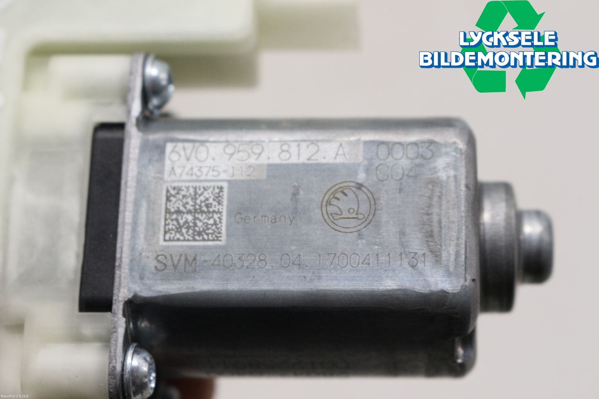 Skoda FABIA 15-21 Fönsterhissmotor