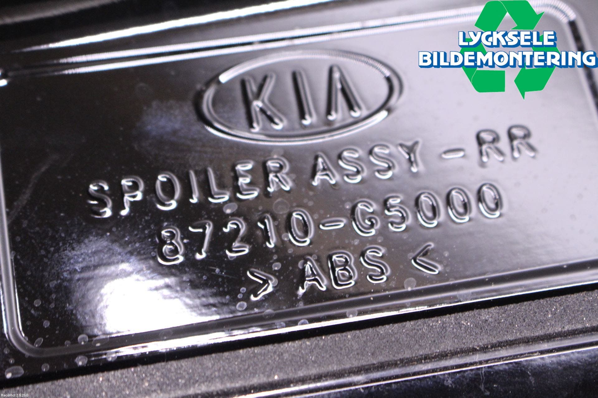 Kia NIRO (DE) 17-22 Spoiler Baklucka