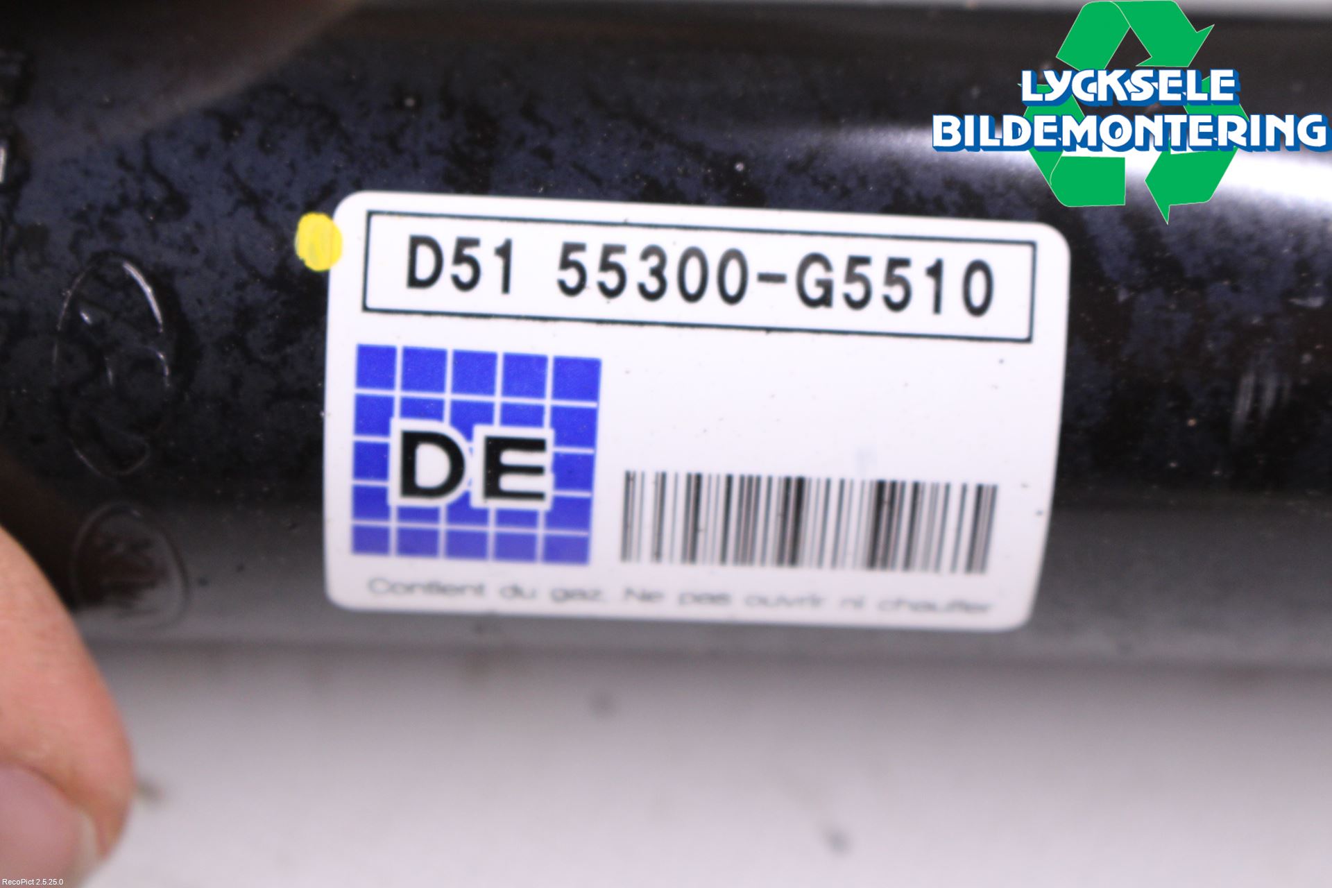 Kia NIRO (DE) 17-22 Stötdämpare Bak