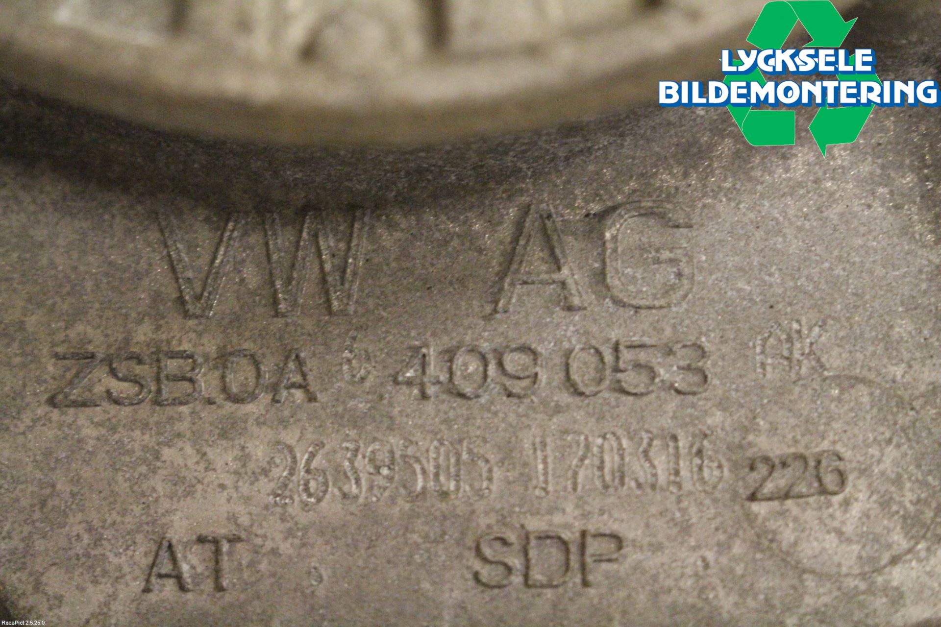 Volkswagen VW SHARAN 11- Växel Fördelningslåda