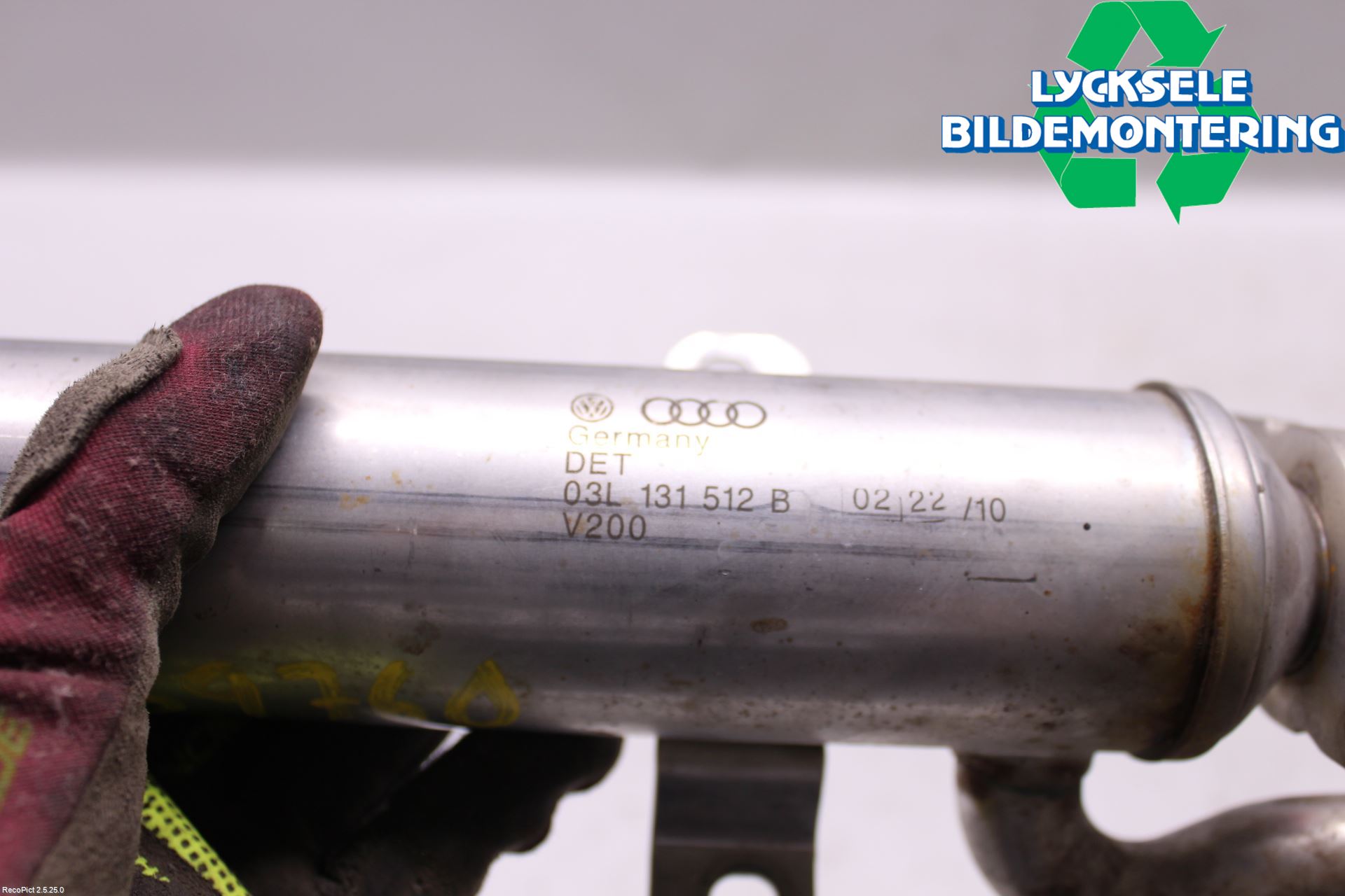 Volkswagen VW PASSAT 05-11 Avgaskylare