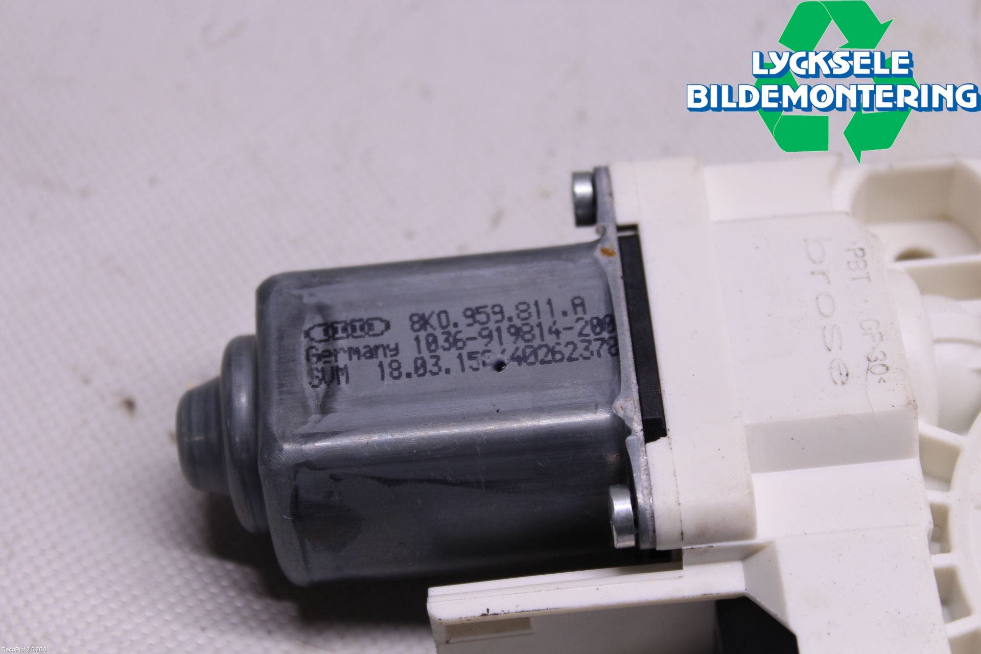 Skoda SUPERB 09-15 Fönsterhissmotor