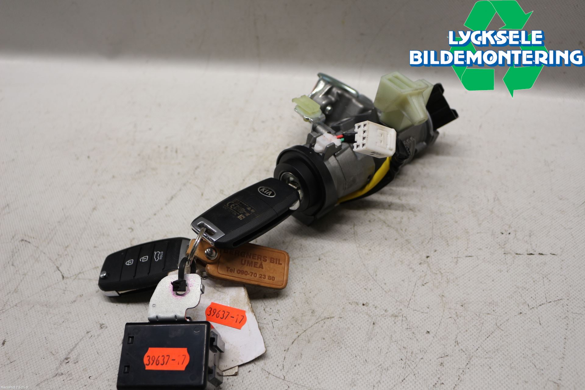 Kia NIRO (DE) 17-22 Rattlås-Tändlås Elektrisk