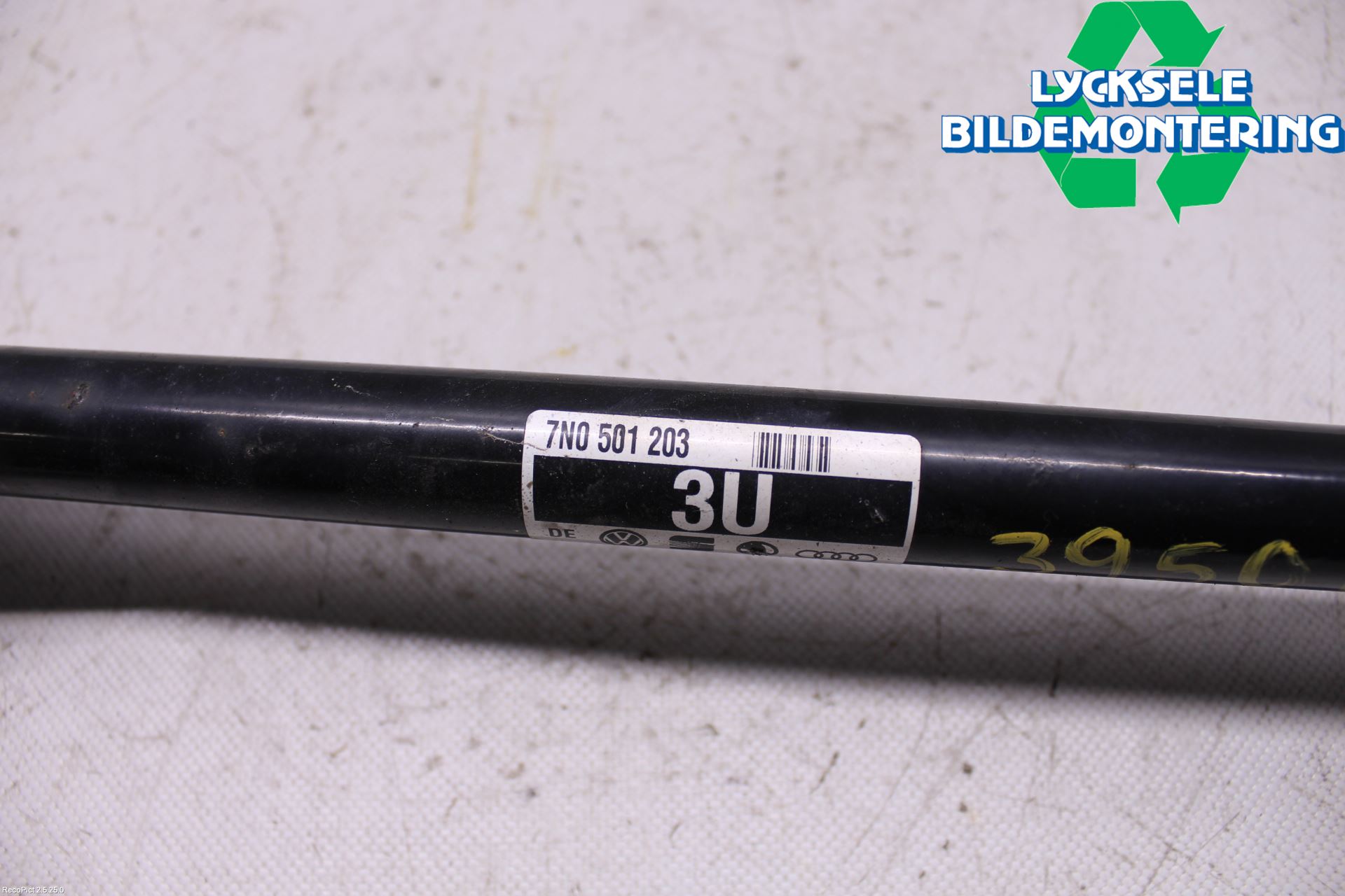 Volkswagen VW SHARAN 11- Drivaxel Bak Vänster