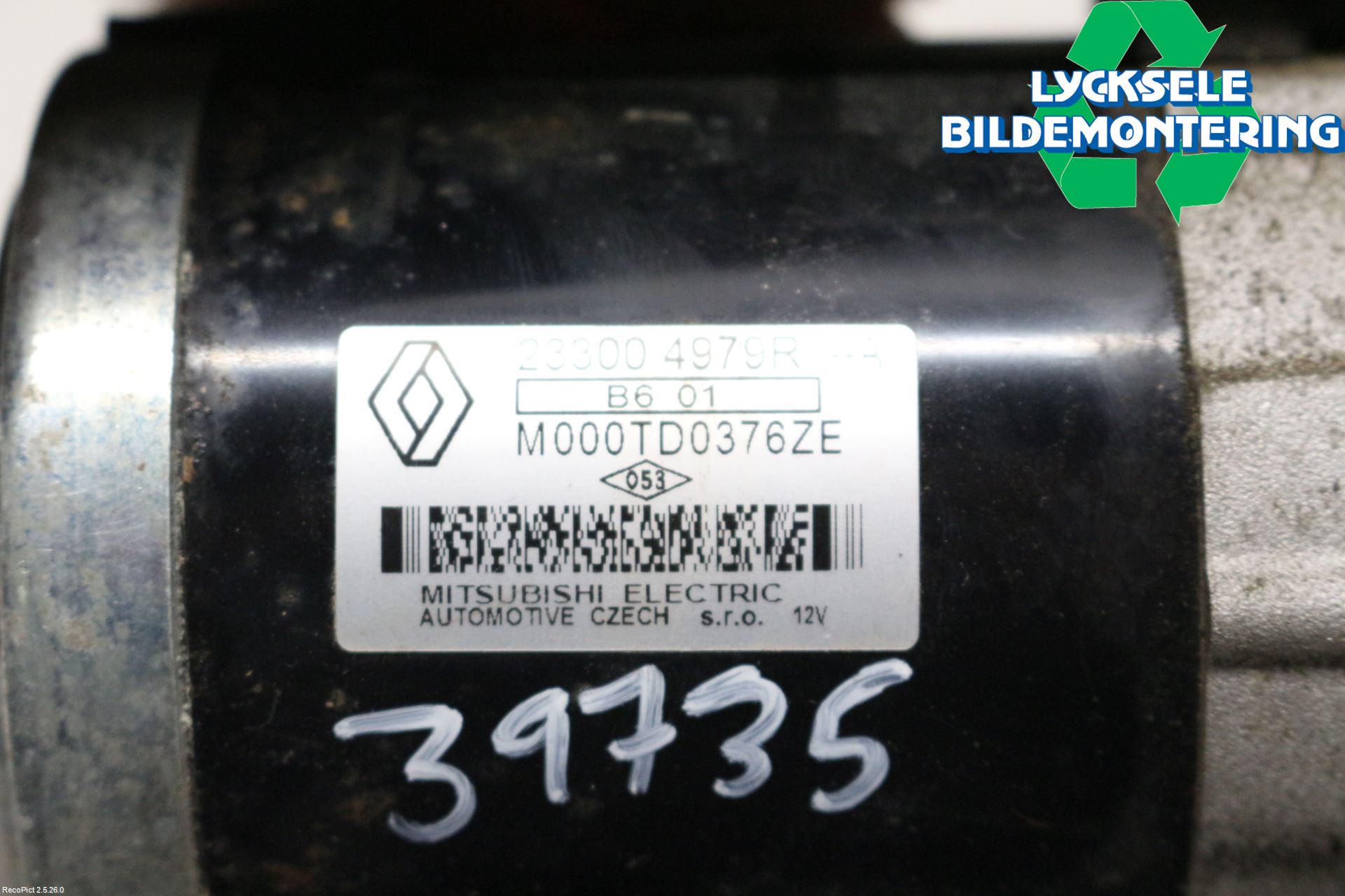 Nissan PULSAR Startmotor