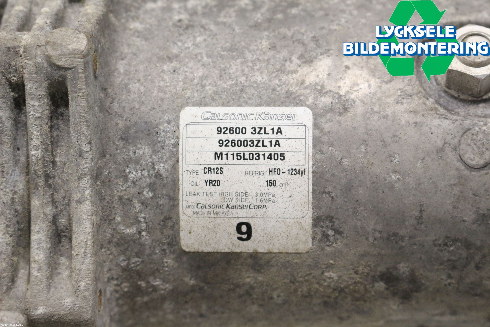 Nissan PULSAR Ac Kompressor