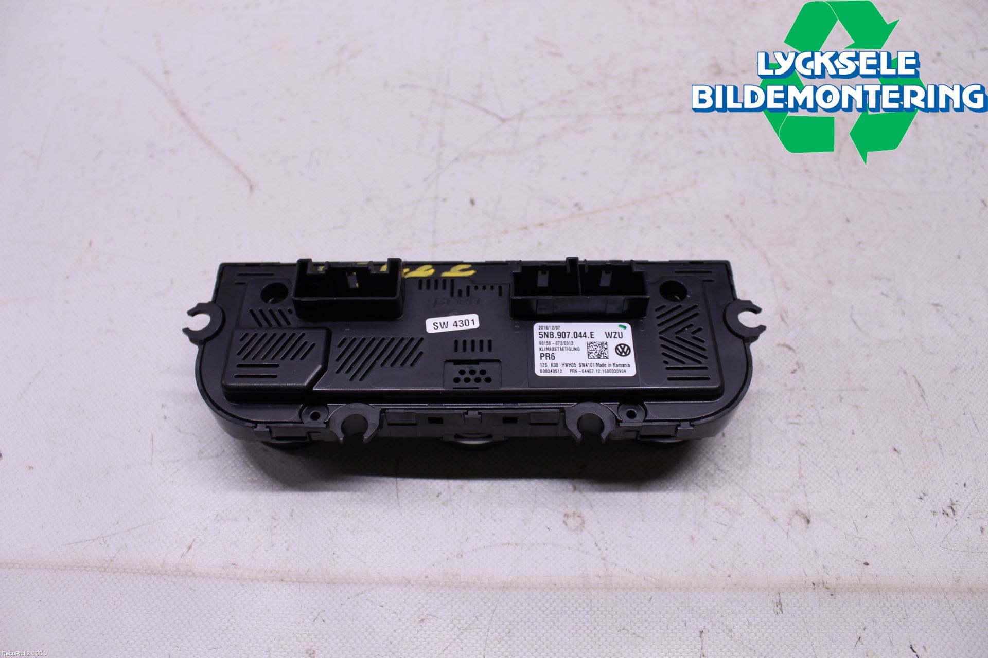 Volkswagen VW TIGUAN 16-24 Ac Styrenhet Ac Manöveren