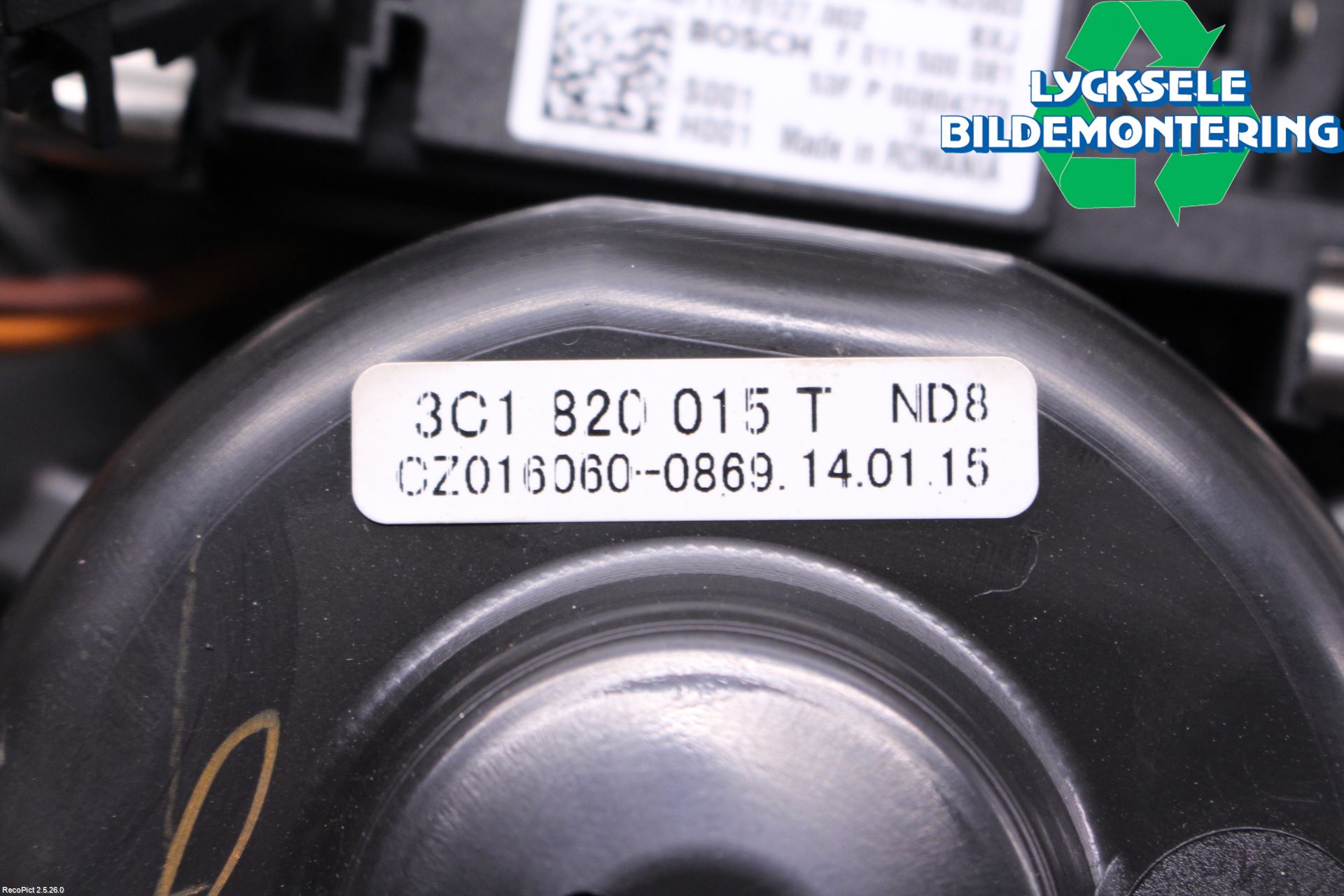 Skoda SUPERB 09-15 Ac Värmefläkt