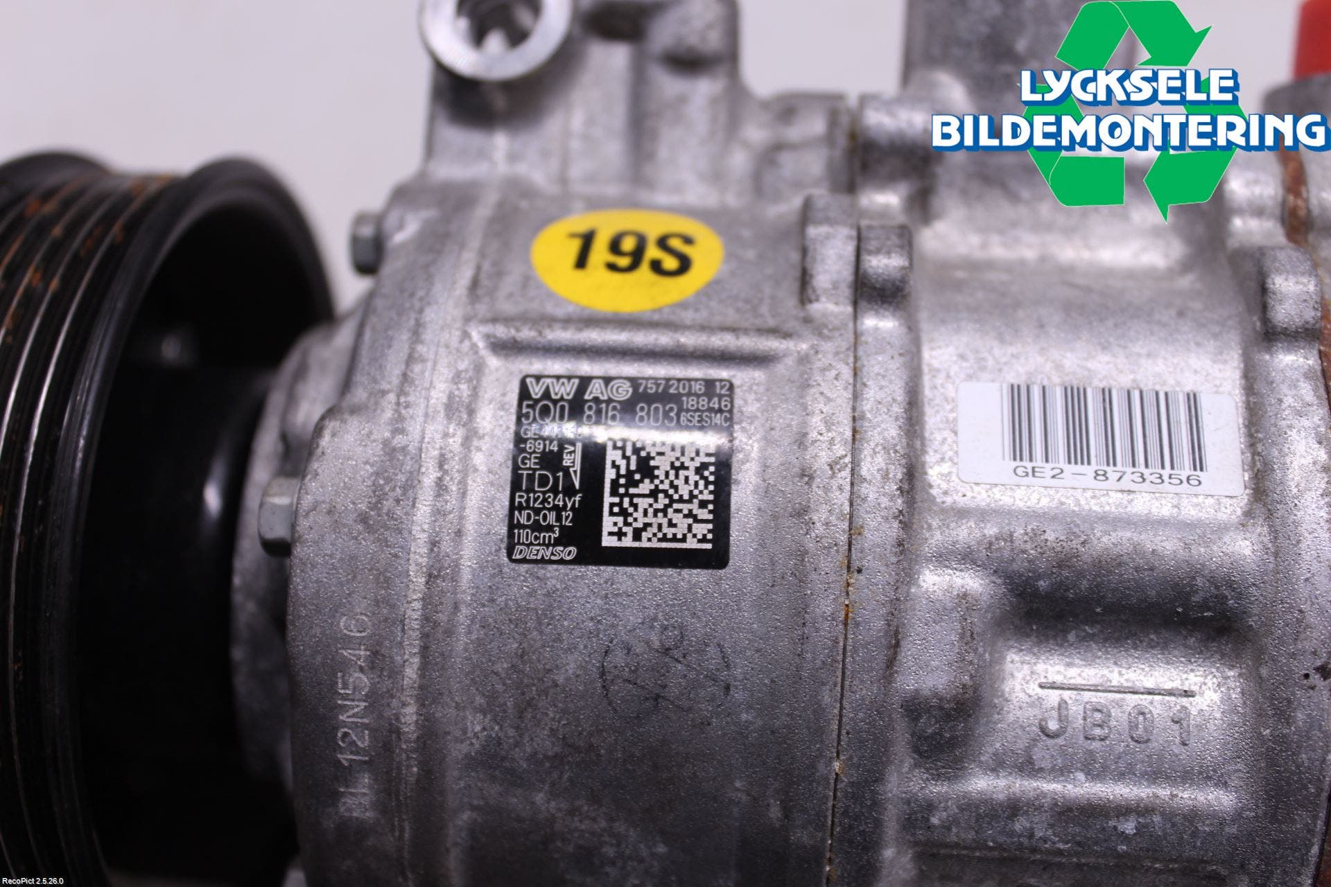 Volkswagen VW TIGUAN 16-24 Ac Kompressor