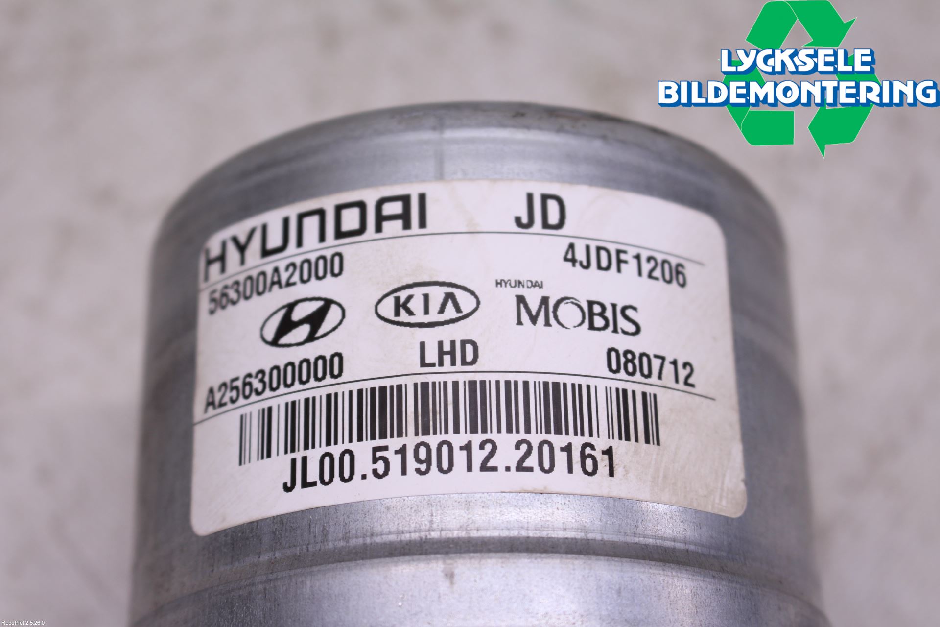 Kia CEED 12-18 Rattaxelagg Med Inb Servo