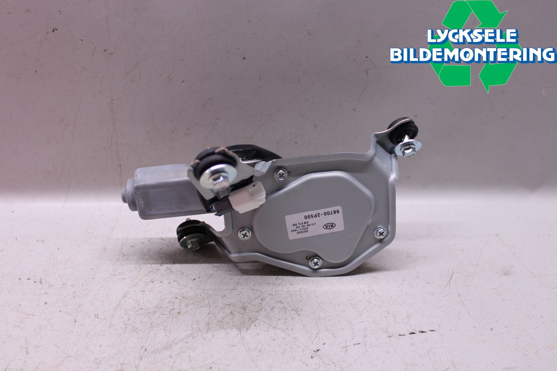 Kia SORENTO 10-14 Torkarmotor Baklucka