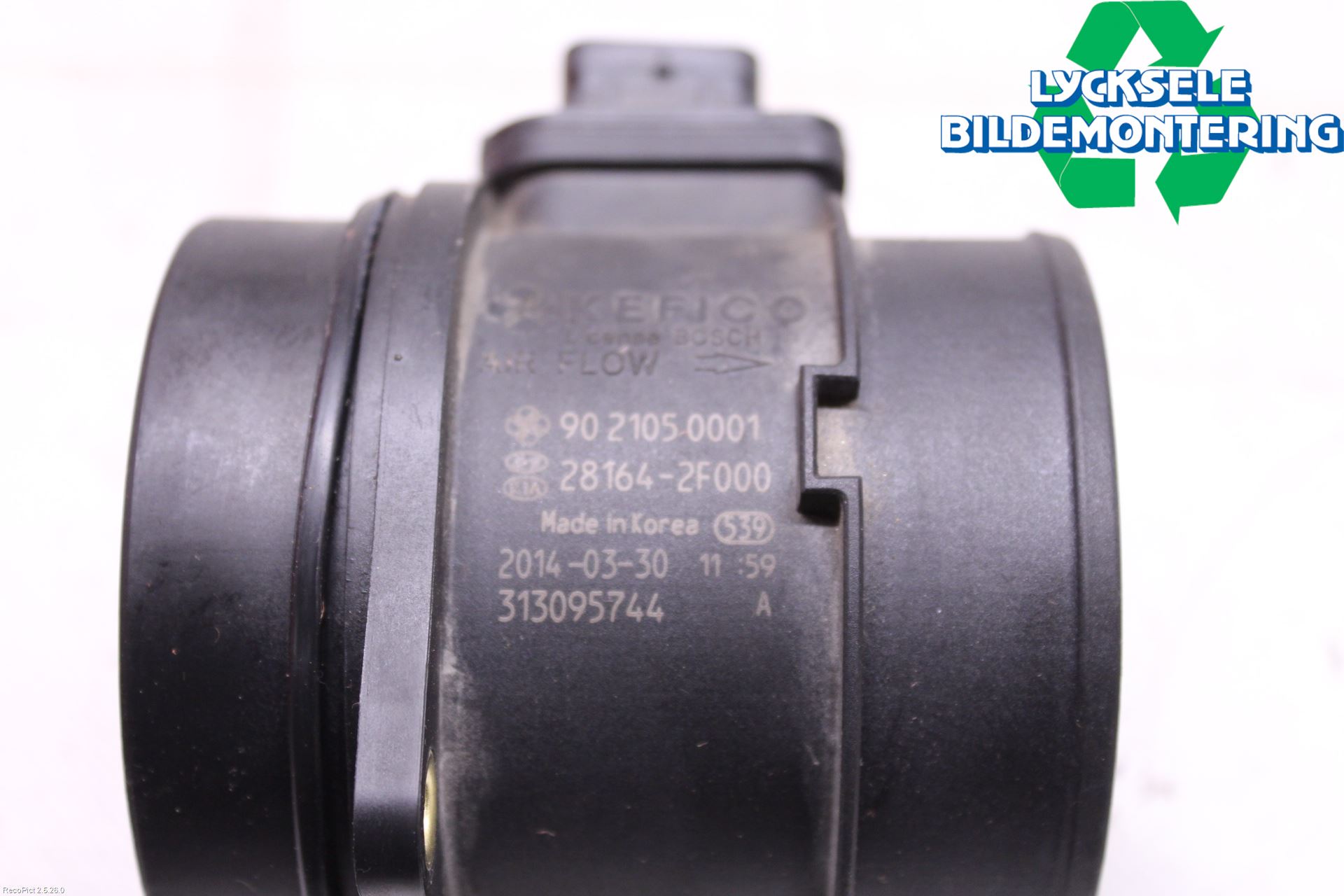 Kia SORENTO 10-14 Injluftmassamätare