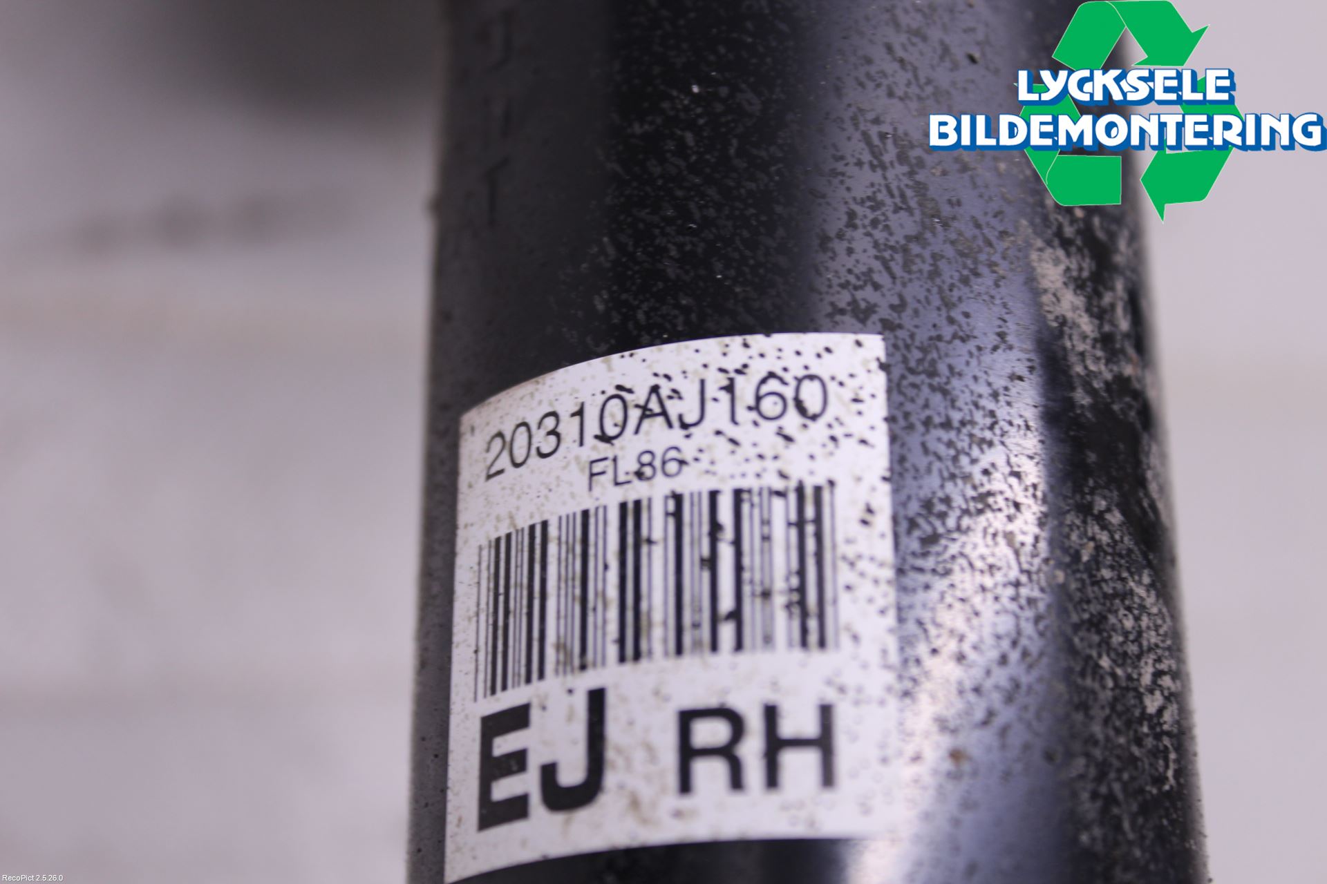 Subaru LEGACY 10-14 Fjäderben Fram Höger