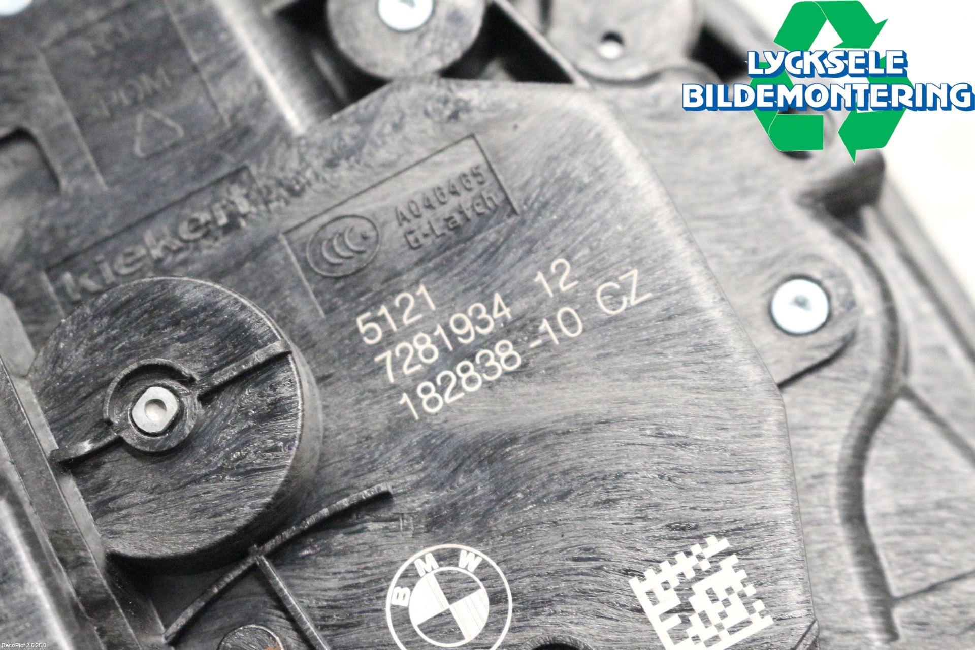 BMW X2 F39 18-23 Låskista-Dörrlås