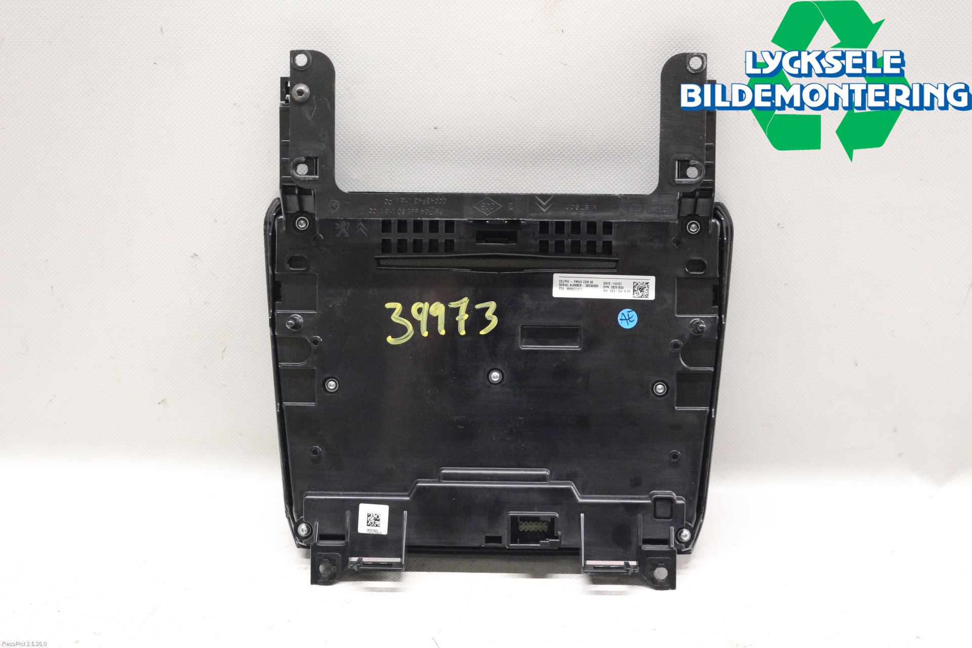 Citroen C4 II 11-18 Ac Styrenhet Ac Manöveren