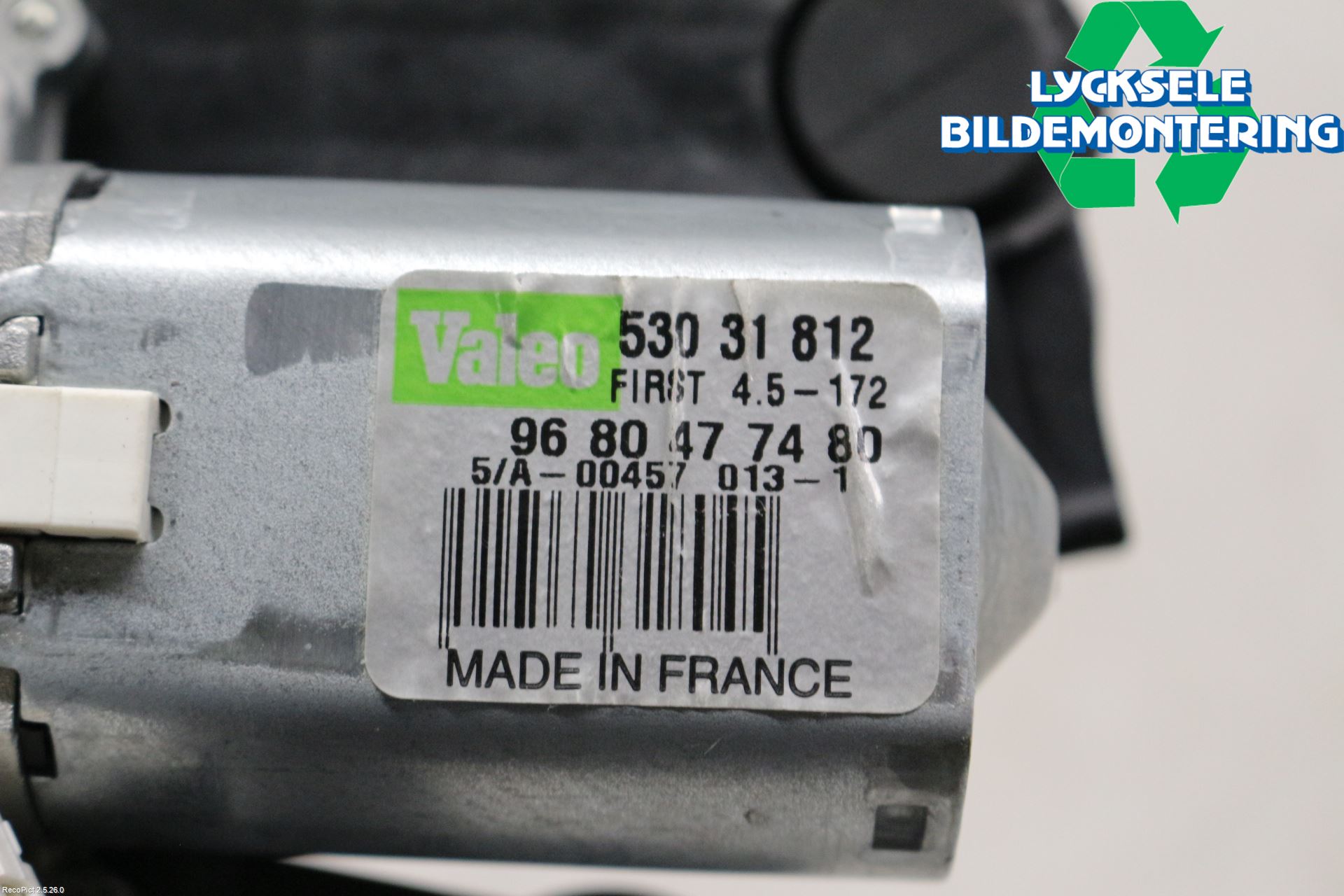 Citroen C4 II 11-18 Torkarmotor Baklucka