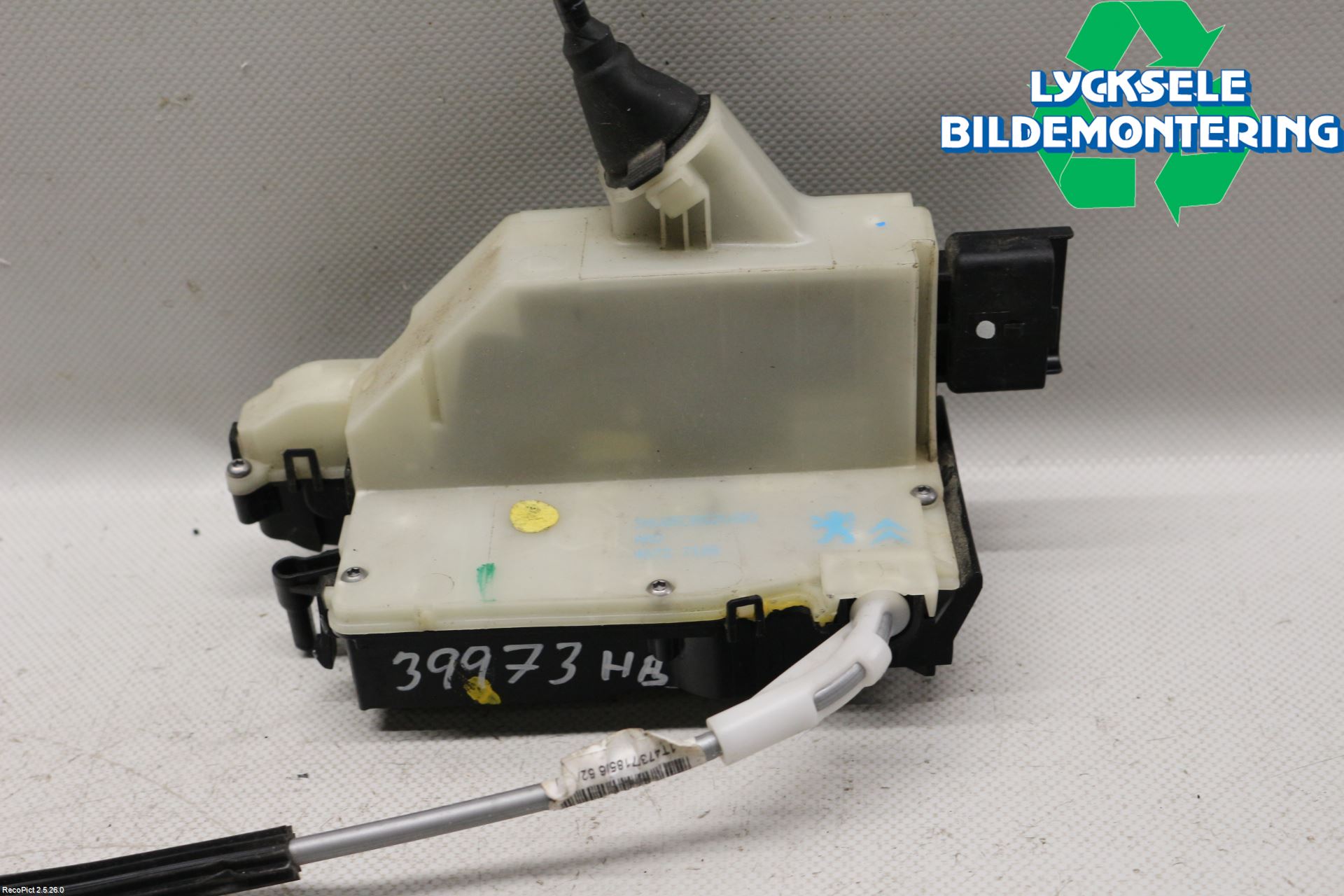 Citroen C4 II 11-18 Låskista-Dörrlås