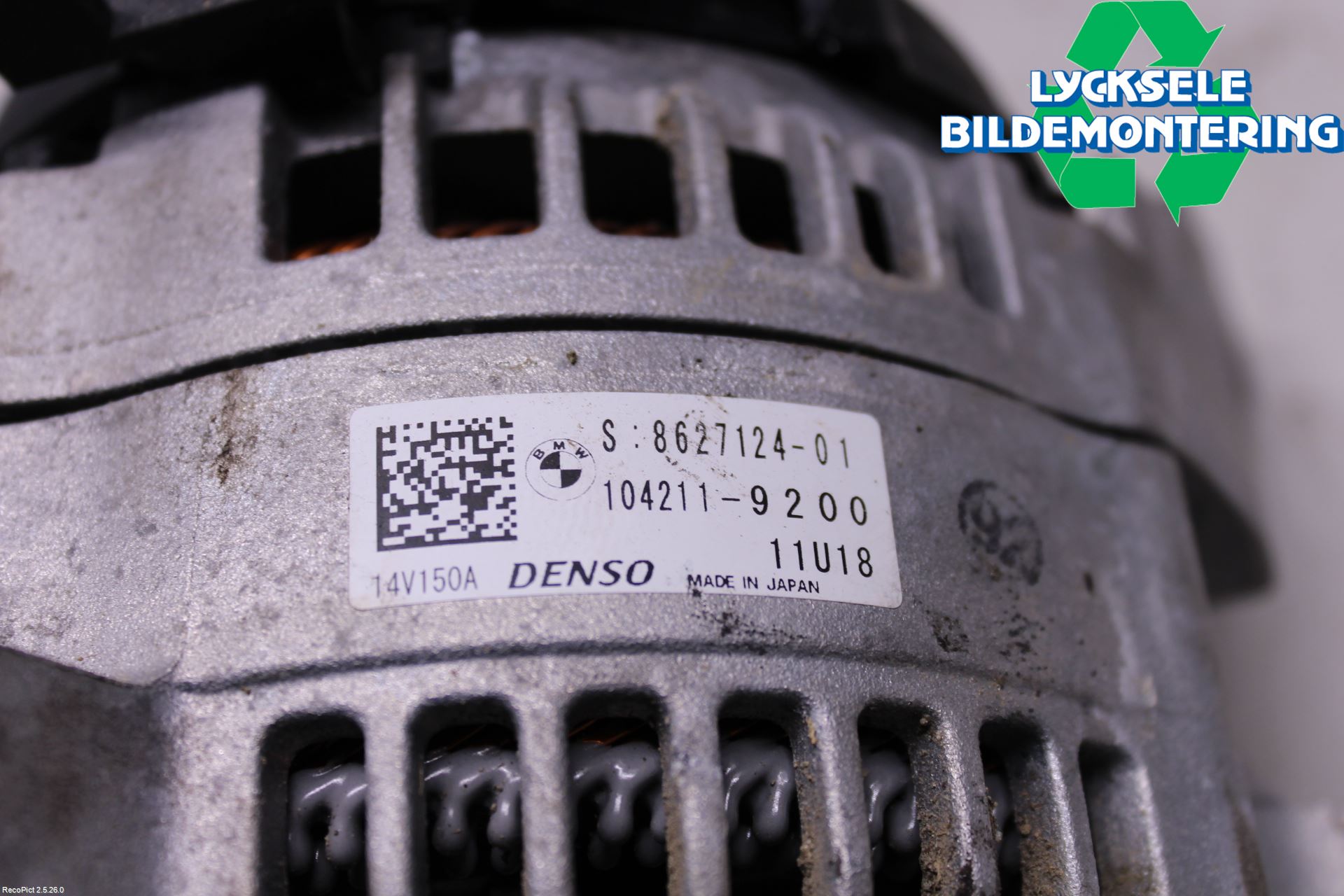 BMW X2 F39 18-23 Generator