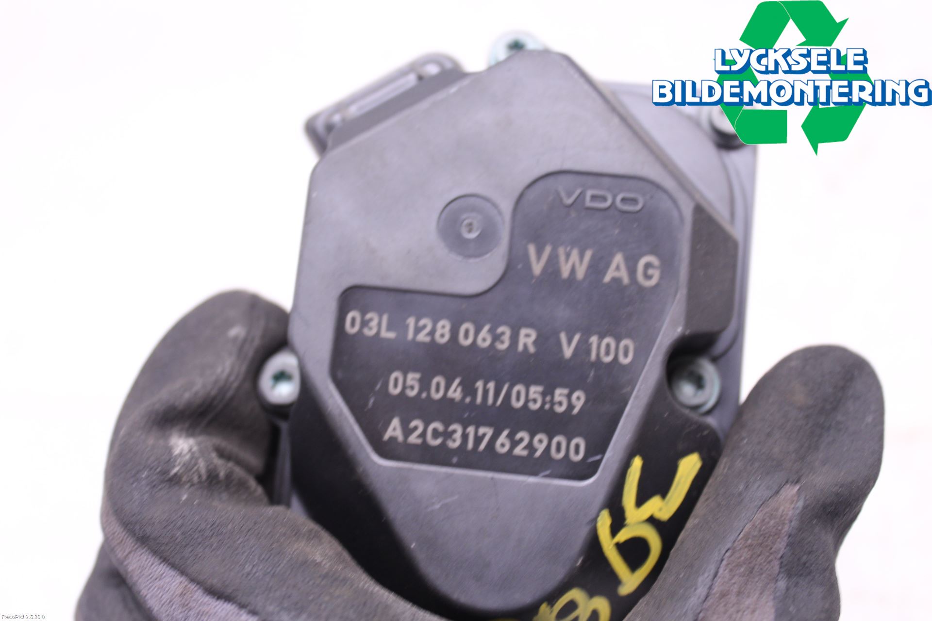 Audi A6/S6 4G 11-18 Injspjällhus