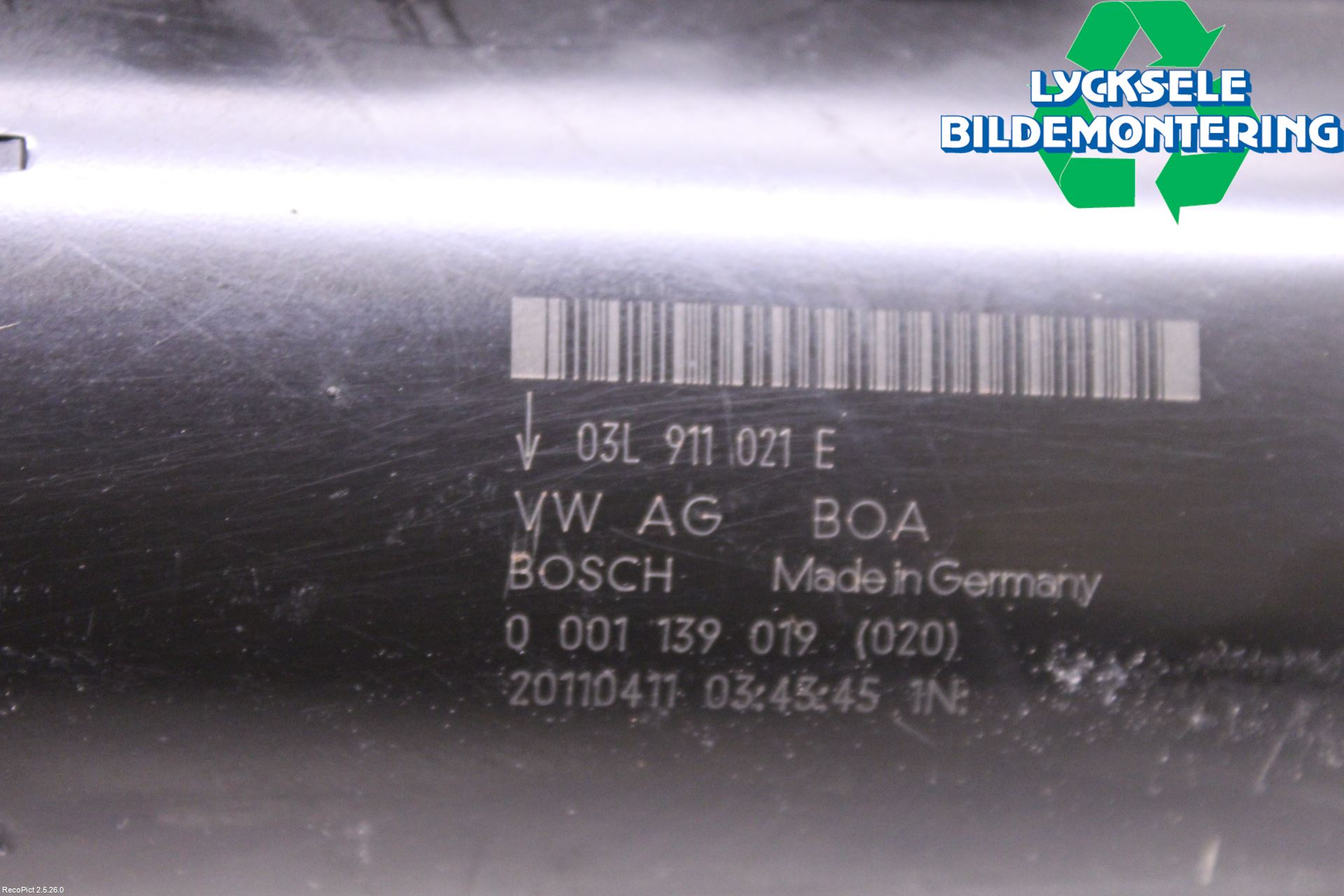 Audi A6/S6 4G 11-18 Startmotor Diesel