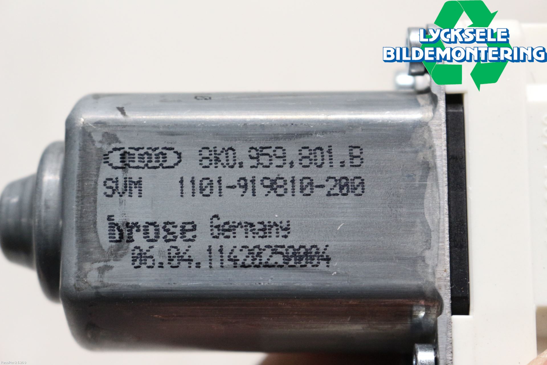 Audi A6/S6 4G 11-18 Fönsterhissmotor