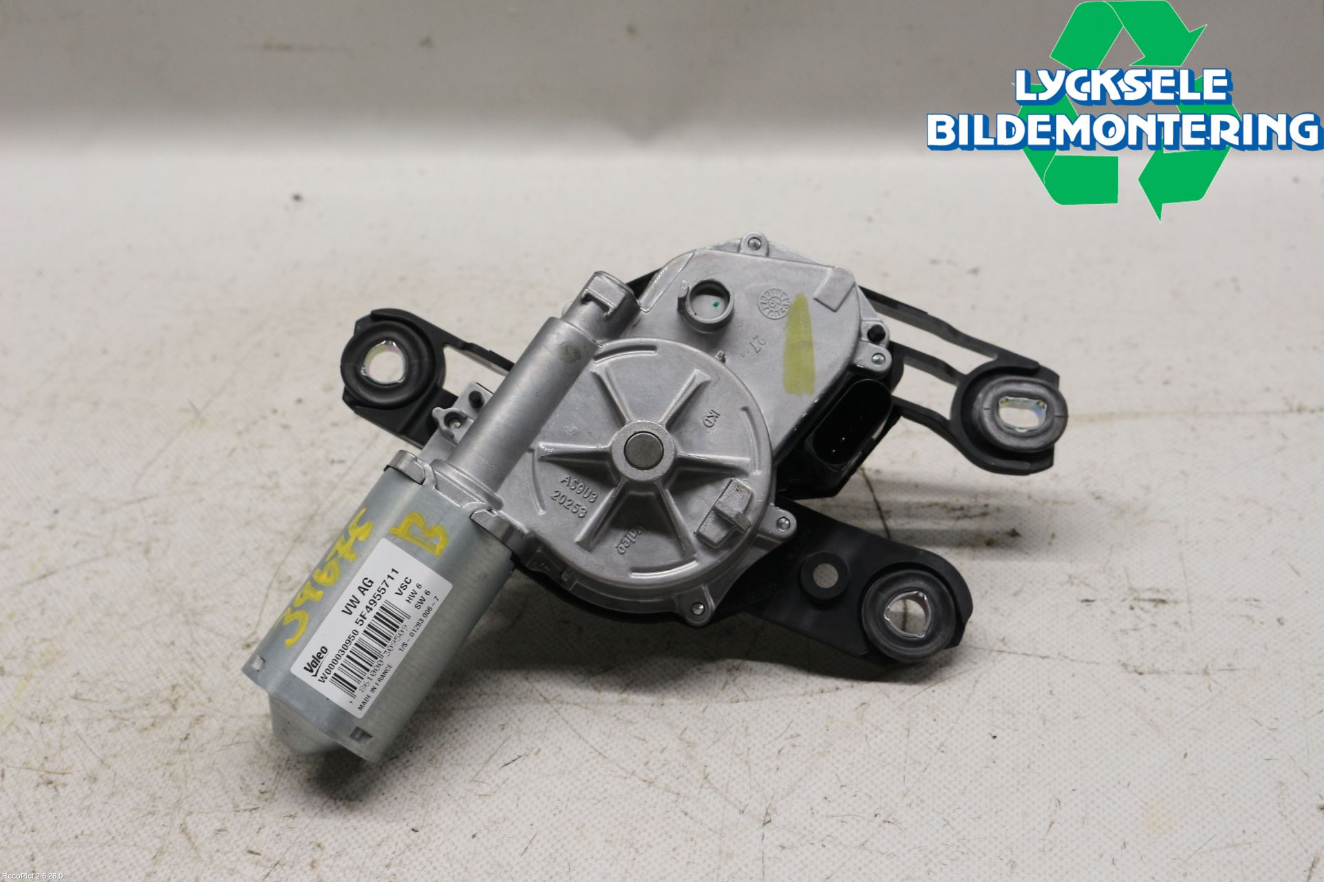 Skoda FABIA 15-21 Torkarmotor Baklucka