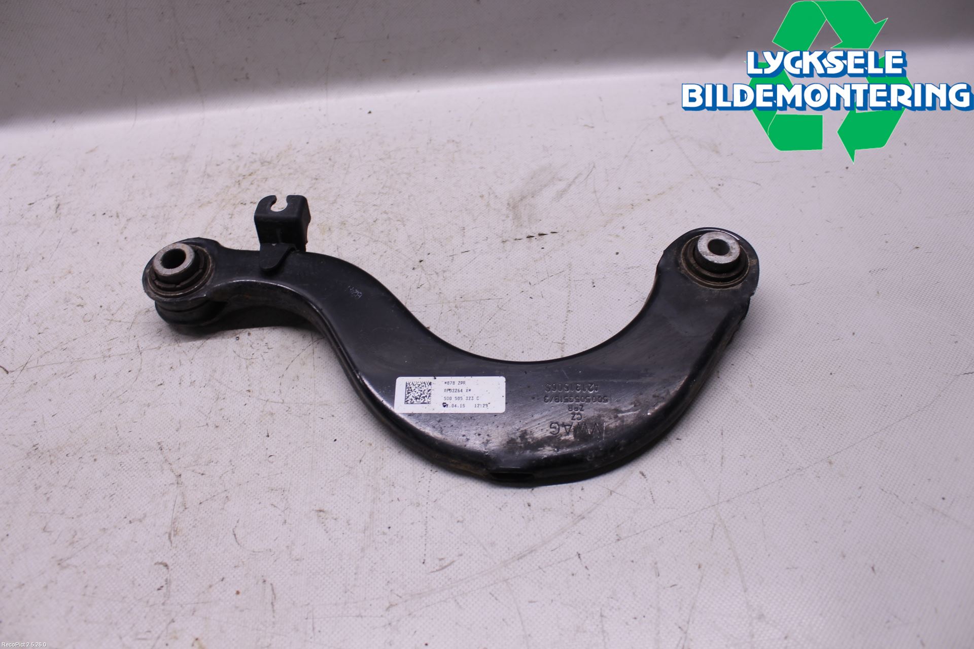 Skoda SUPERB 09-15 Bärarm Bak Övre Vänster