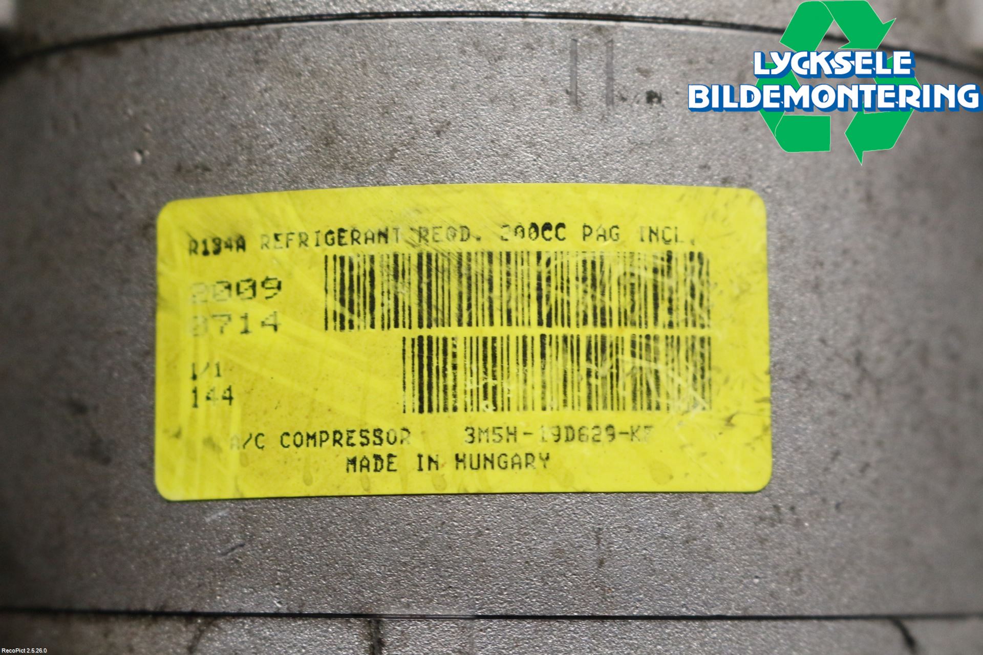 Ford FOCUS 08-11 Ac Kompressor