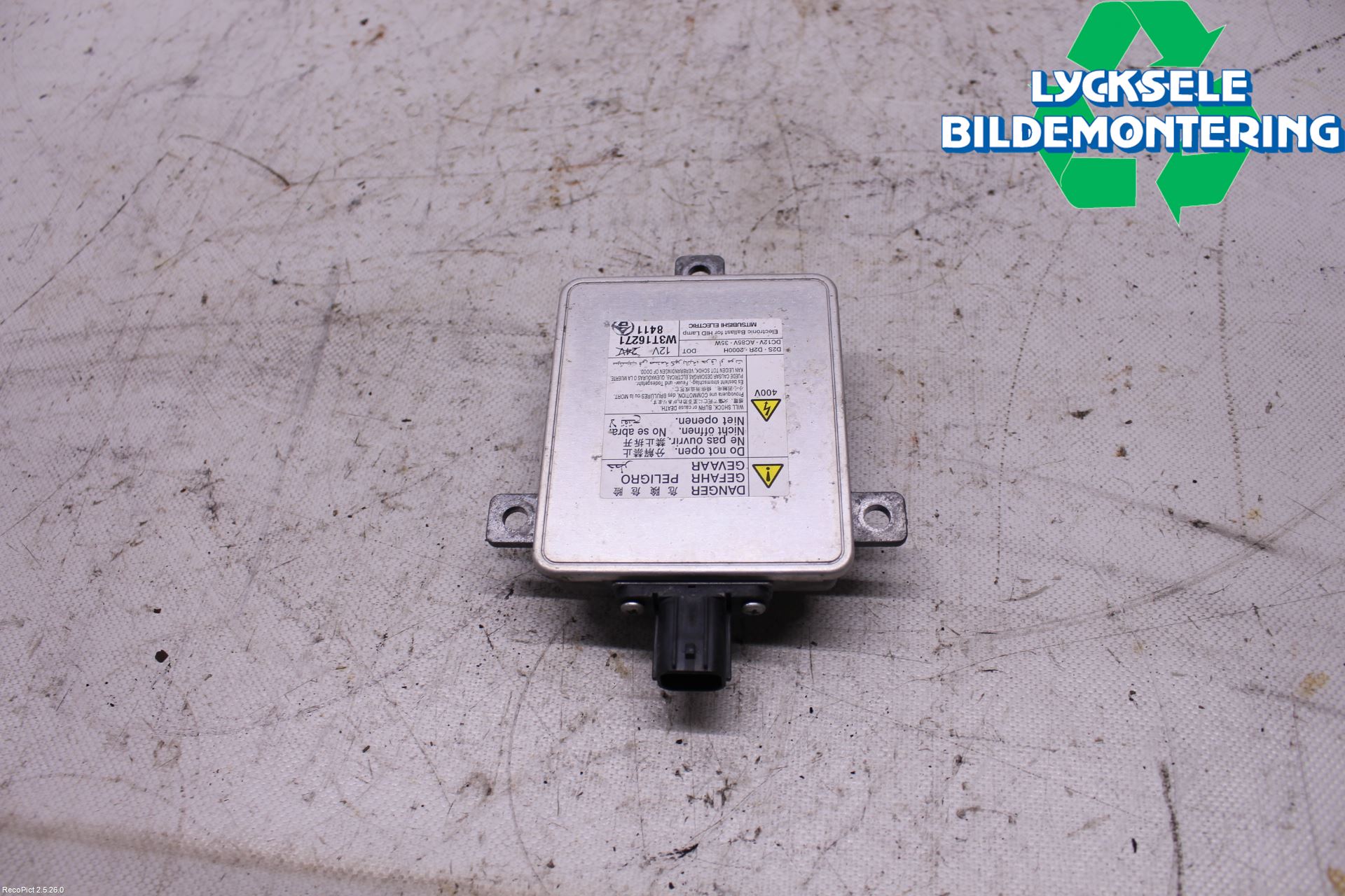 Citroen C-CROSSER Styrenhet Strålkastare