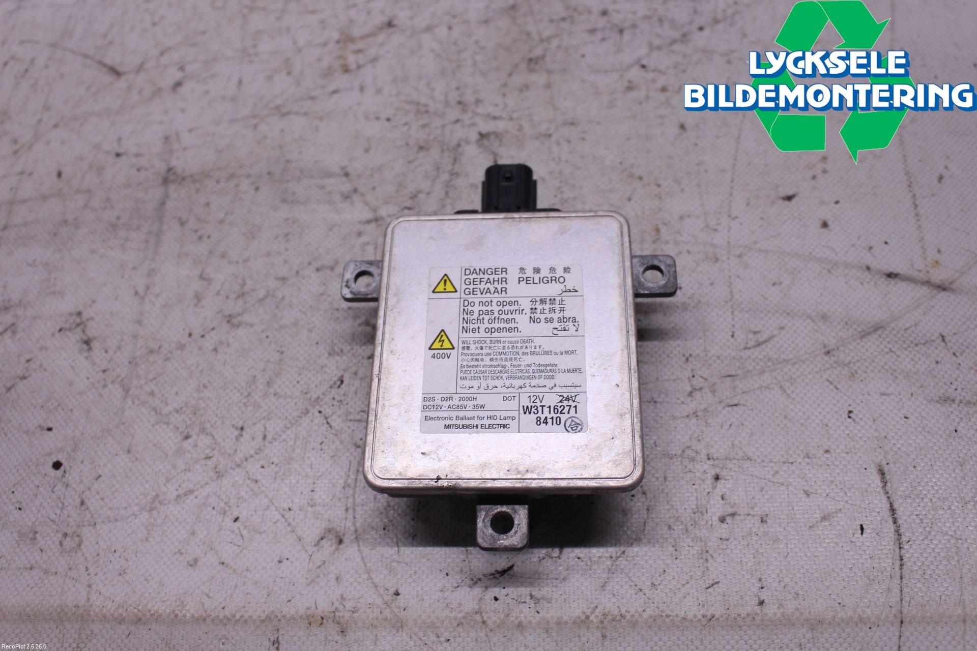 Citroen C-CROSSER Styrenhet Strålkastare