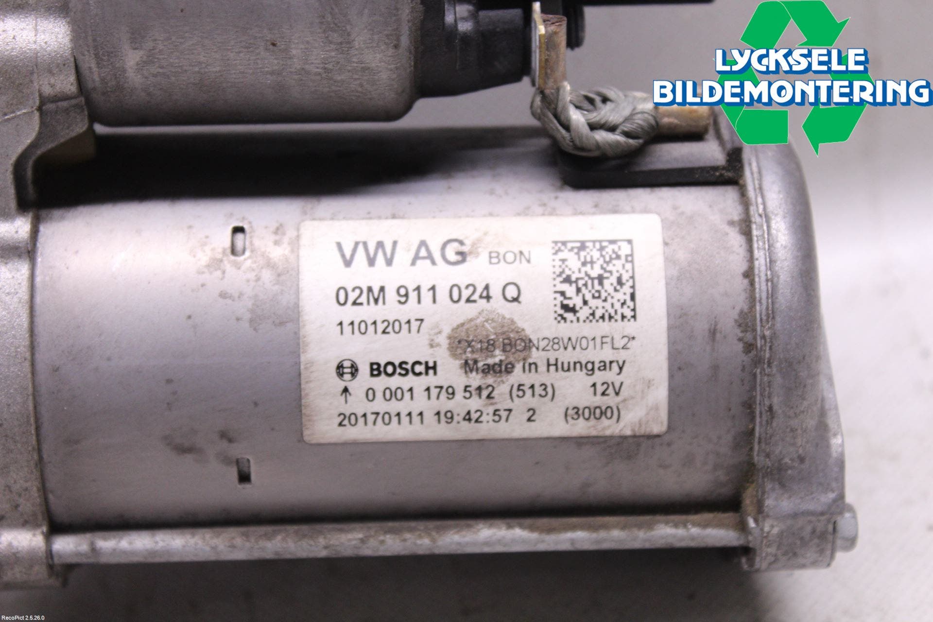 Skoda FABIA 15-21 Startmotor