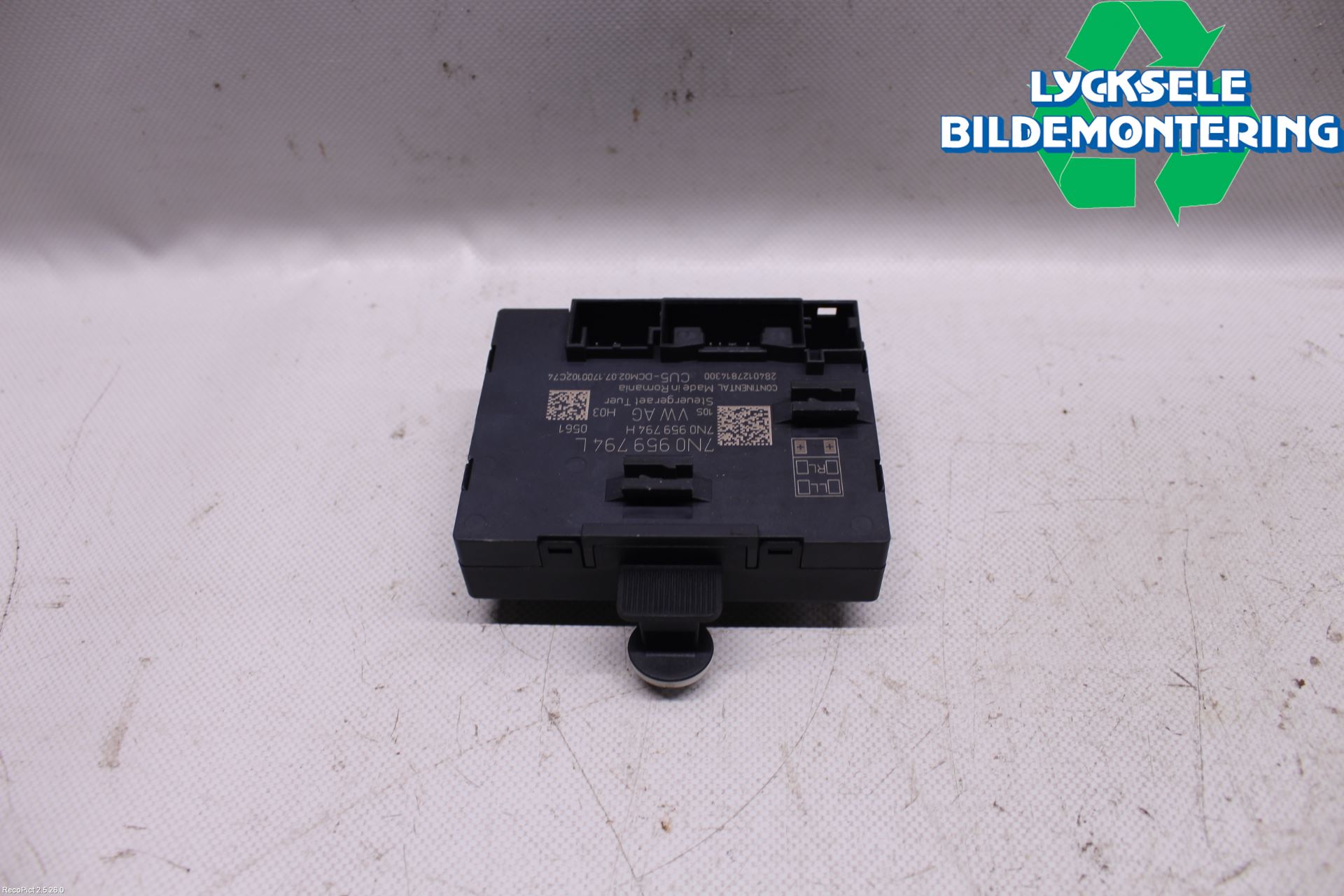 Volkswagen VW SHARAN 11- Styrenhet Dörr