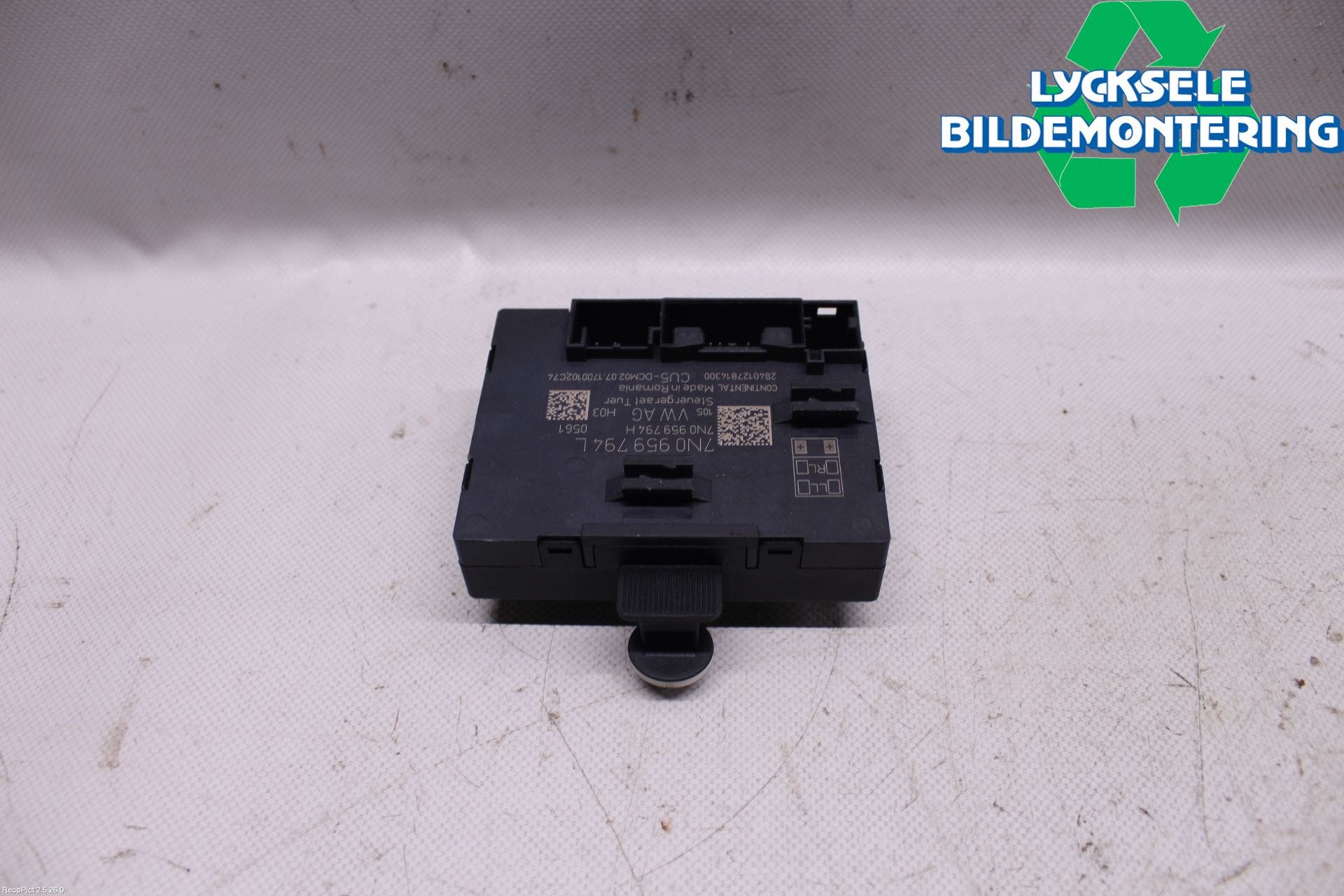 Volkswagen VW SHARAN 11- Styrenhet Dörr