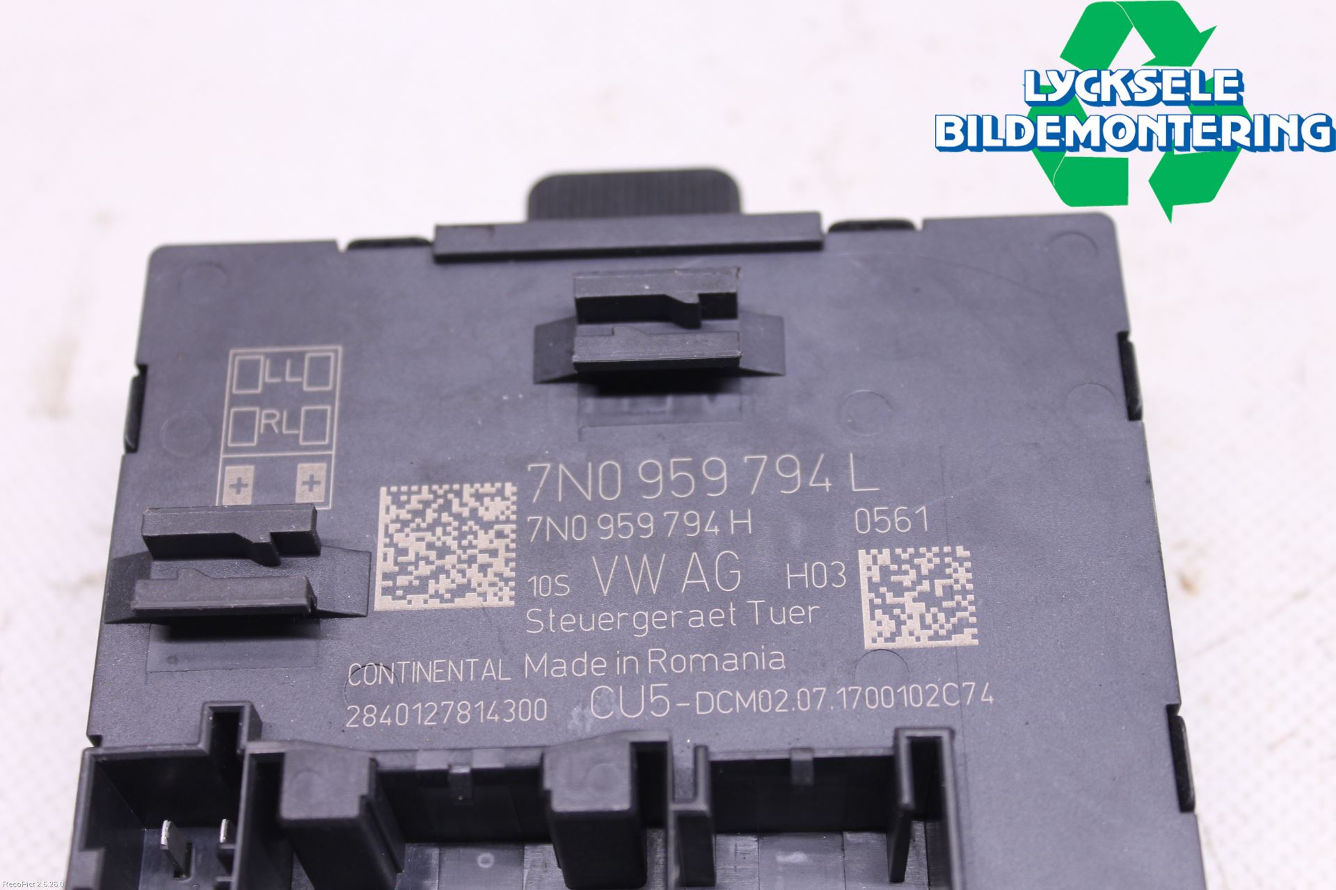 Volkswagen VW SHARAN 11- Styrenhet Dörr