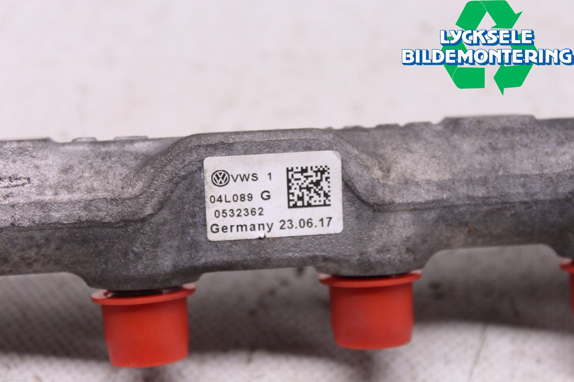 Volkswagen VW SHARAN 11- Inj. Fuelrail