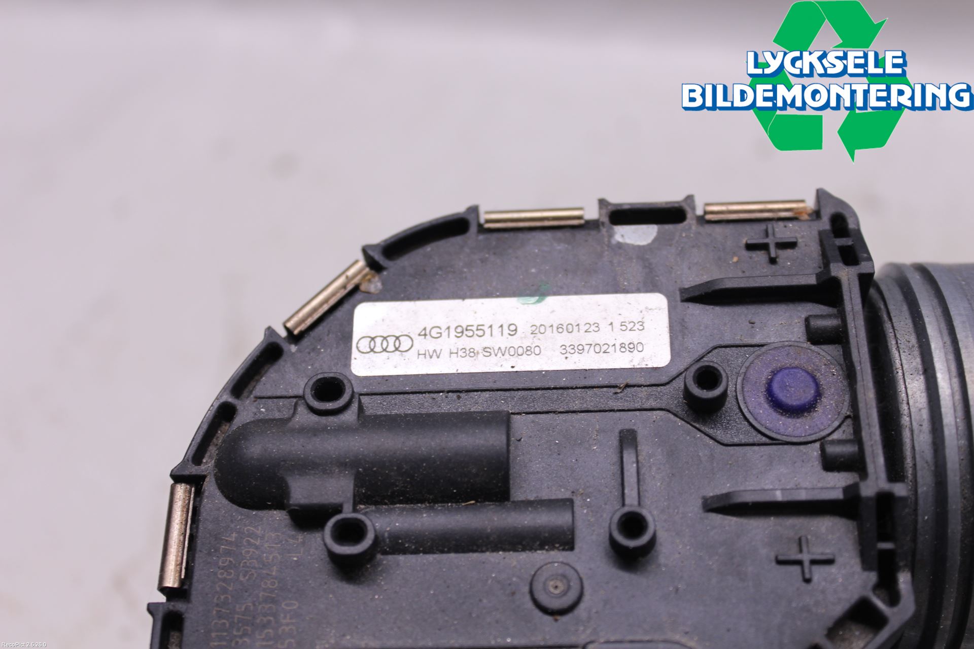 Audi A6/S6 4G 11-18 Torkarmotor Vindruta