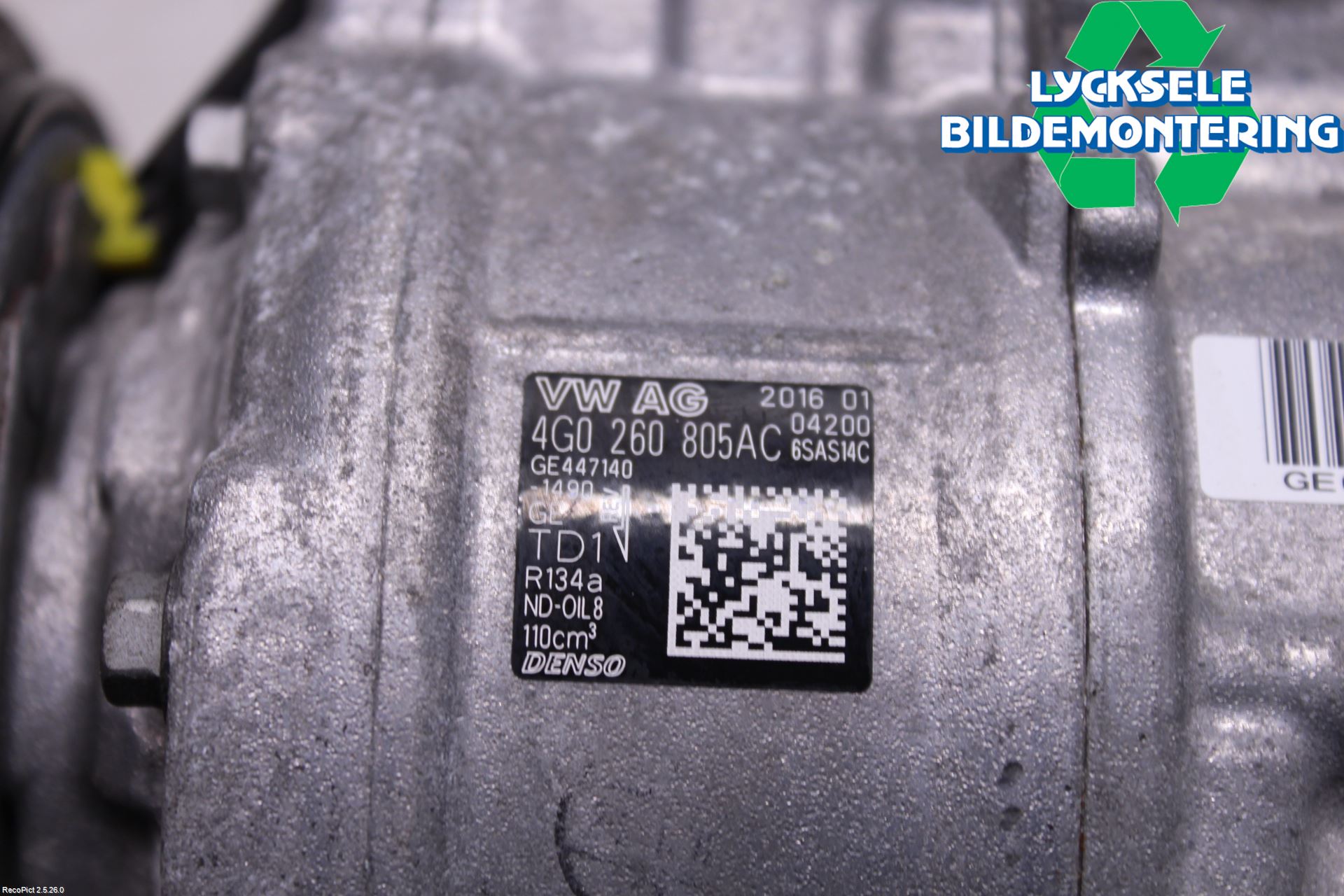 Audi A6/S6 4G 11-18 Ac Kompressor