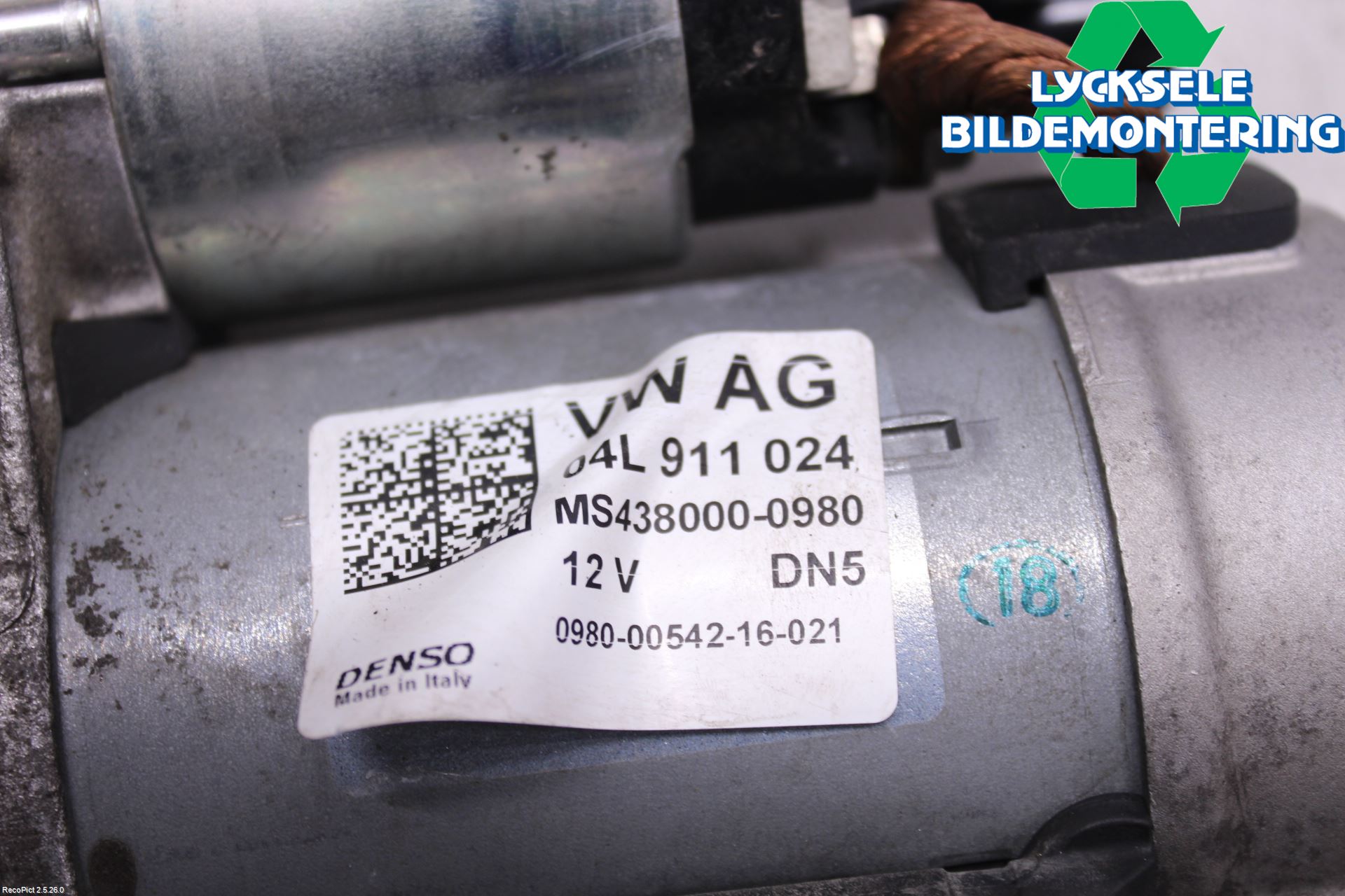 Audi A6/S6 4G 11-18 Startmotor Diesel