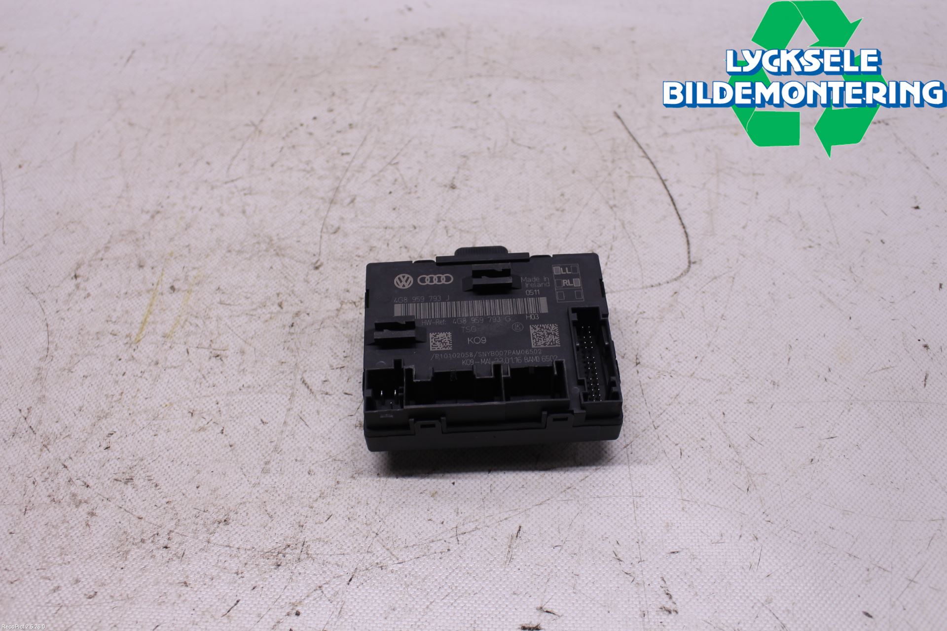 Audi A6/S6 4G 11-18 Styrenhet Dörr