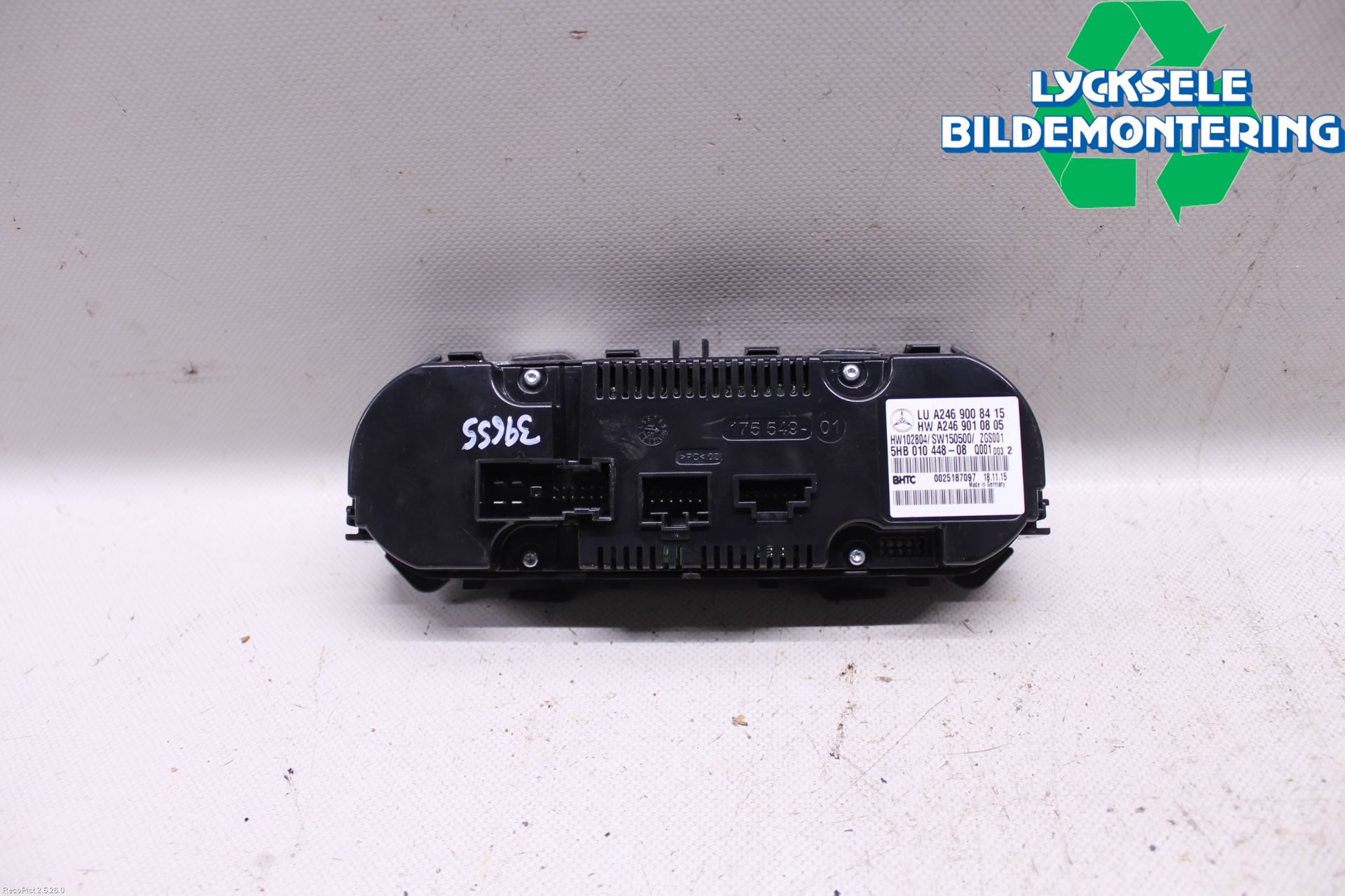 Mercedes-Benz MB CLA-KLASS (C117/X117) 13-19 Ac Styrenhet Ac Manöveren