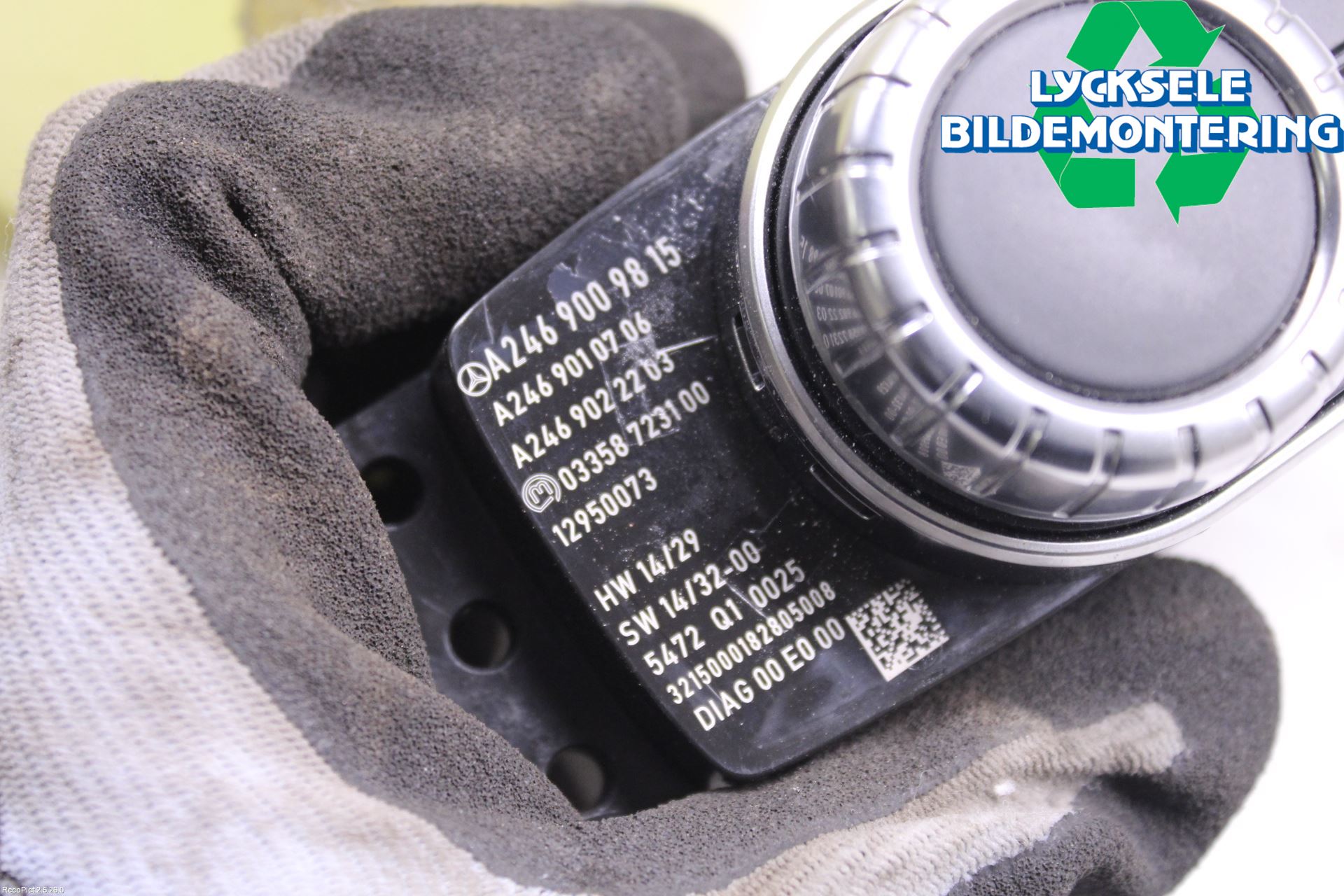 Mercedes-Benz MB CLA-KLASS (C117/X117) 13-19 Strömställare Färddator
