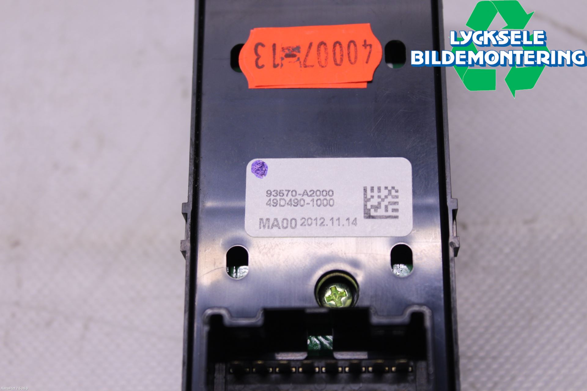 Kia CEED 12-18 Strömställare Elhiss