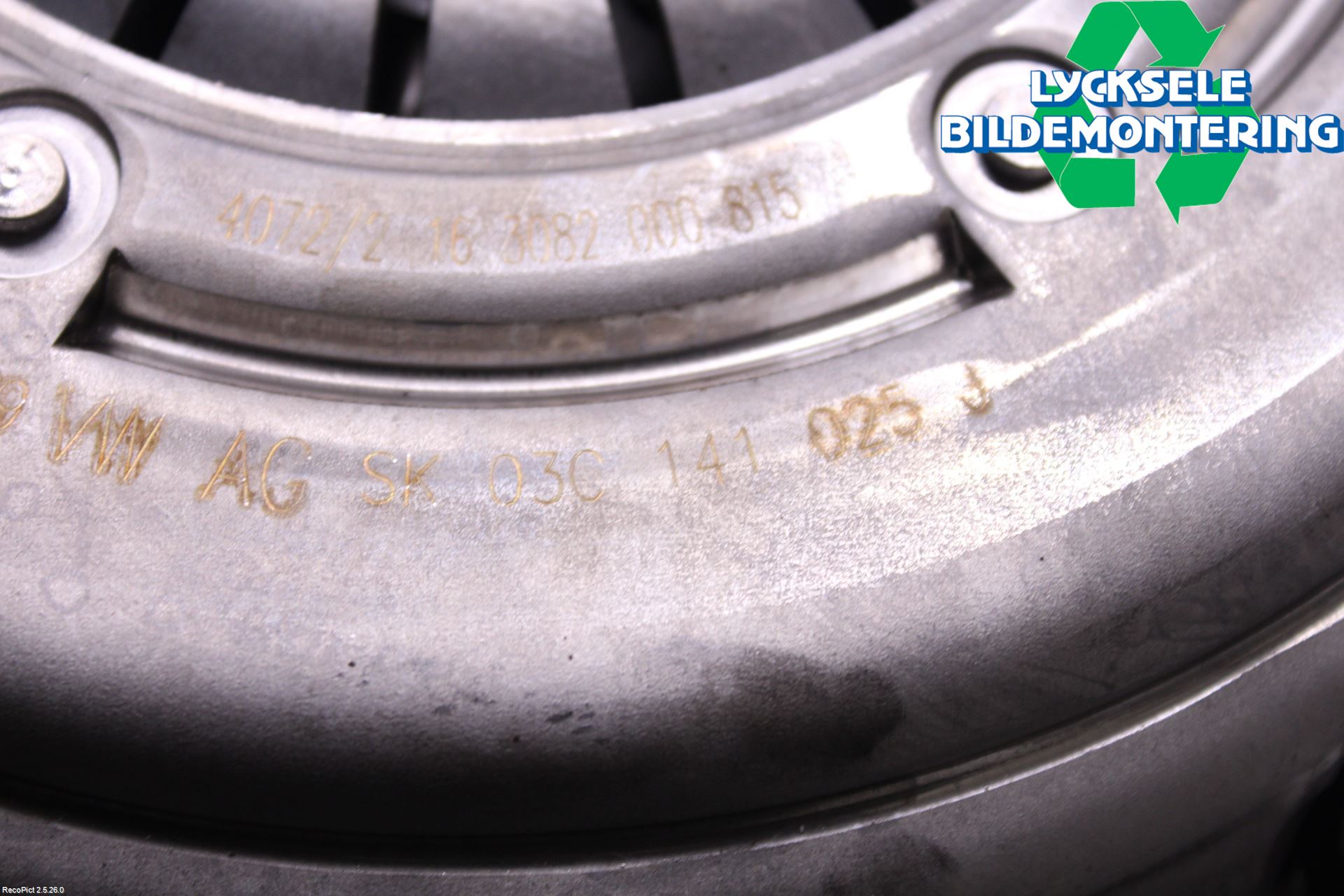 Skoda FABIA 07-14 Svänghjul Man